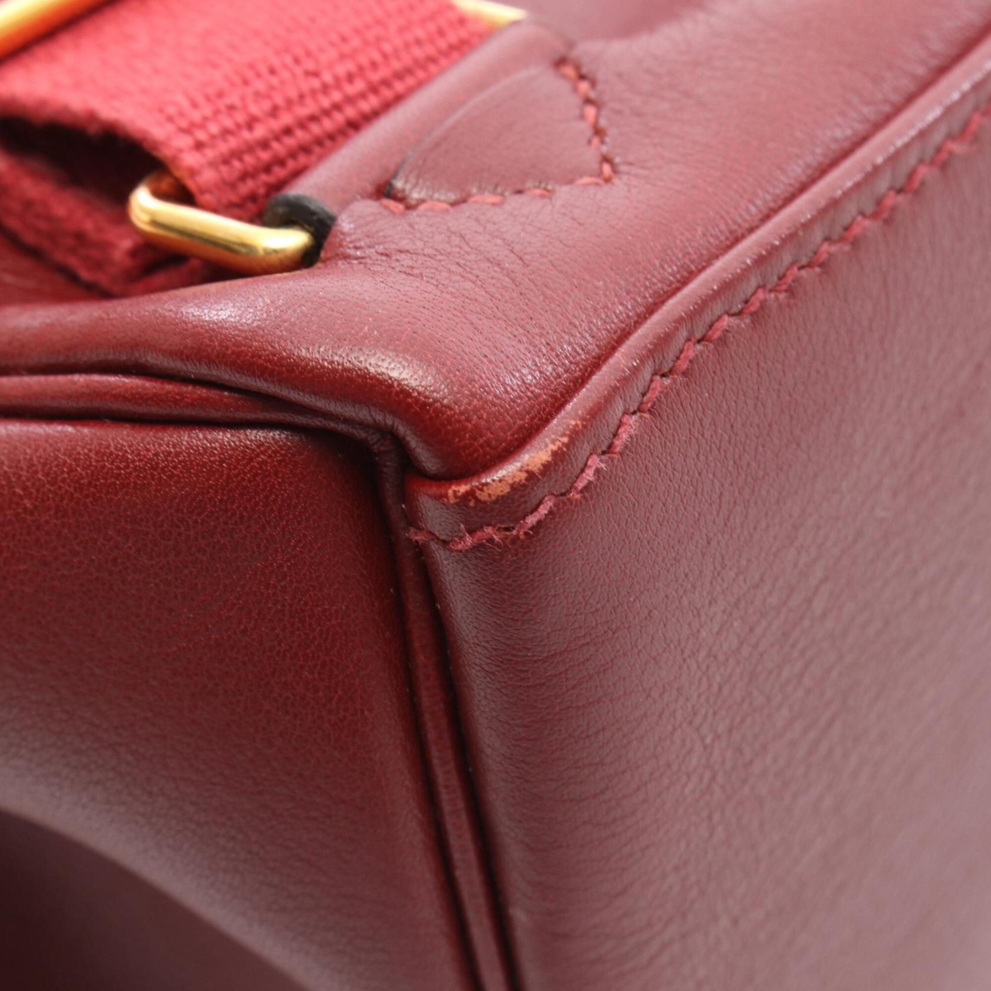 Gulliver Leather Leather Backpack Handbag (Pre-Owned) - Hermes - Modalova