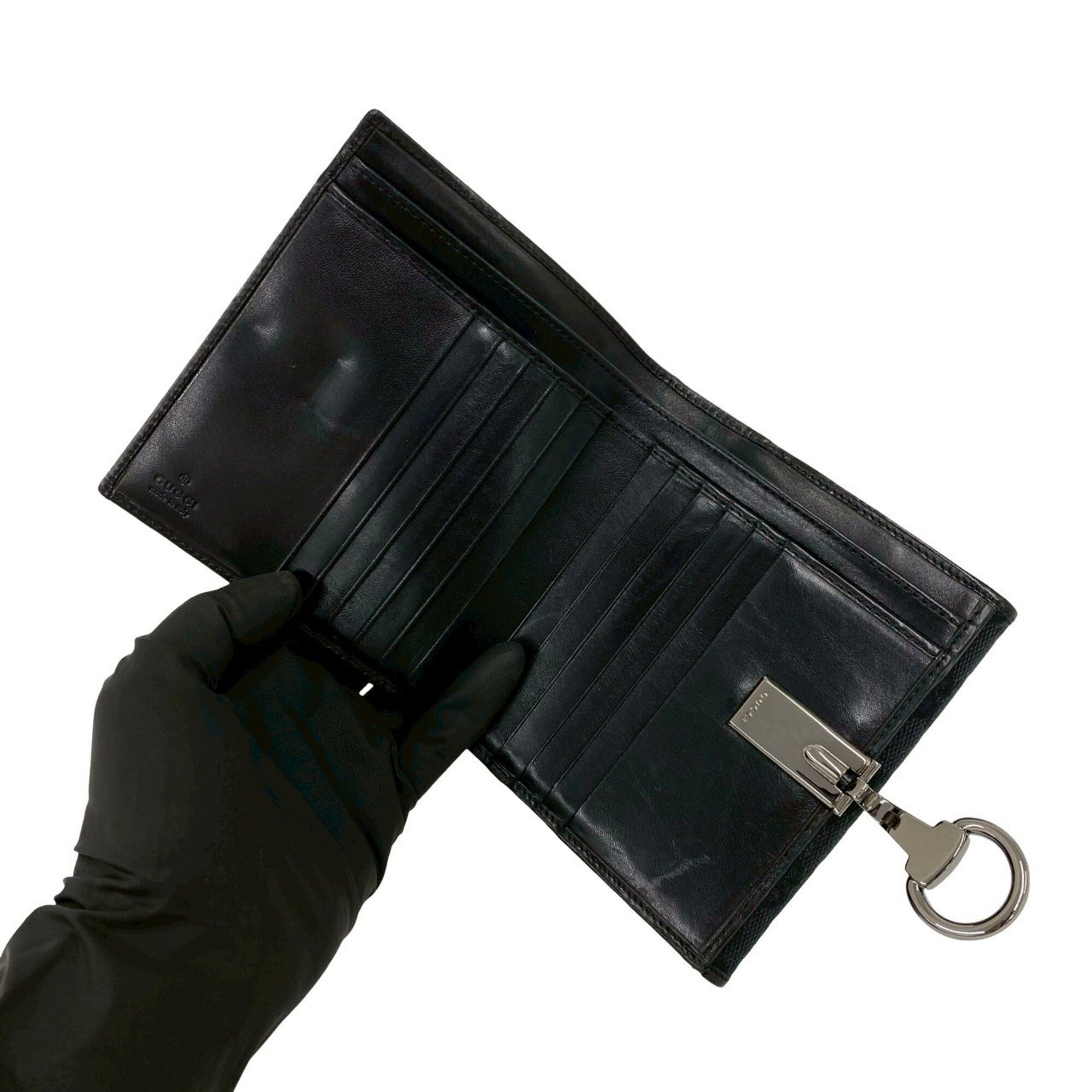 Canvas Leather Wallet (Bi-Fold) (Pre-Owned) - Gucci - Modalova