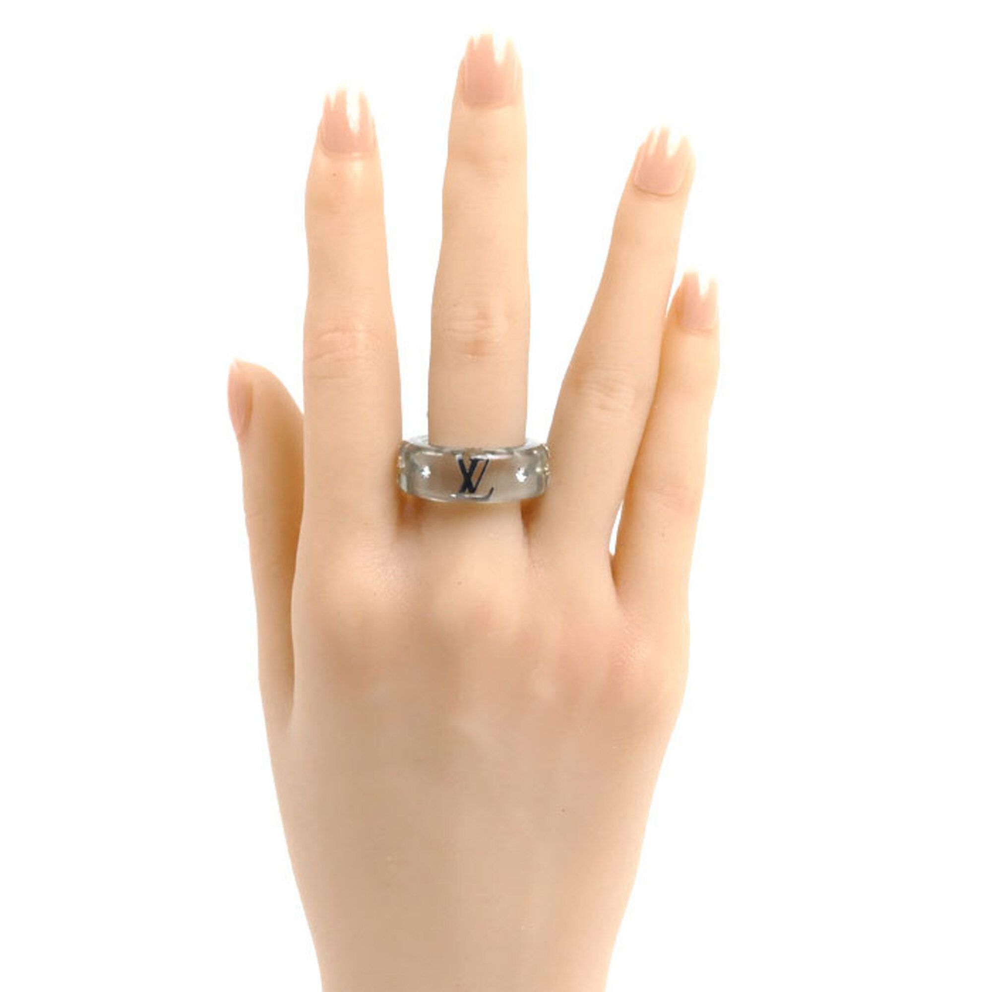 Gold Plating Resin Band Ring (Pre-Owned) - Louis Vuitton - Modalova