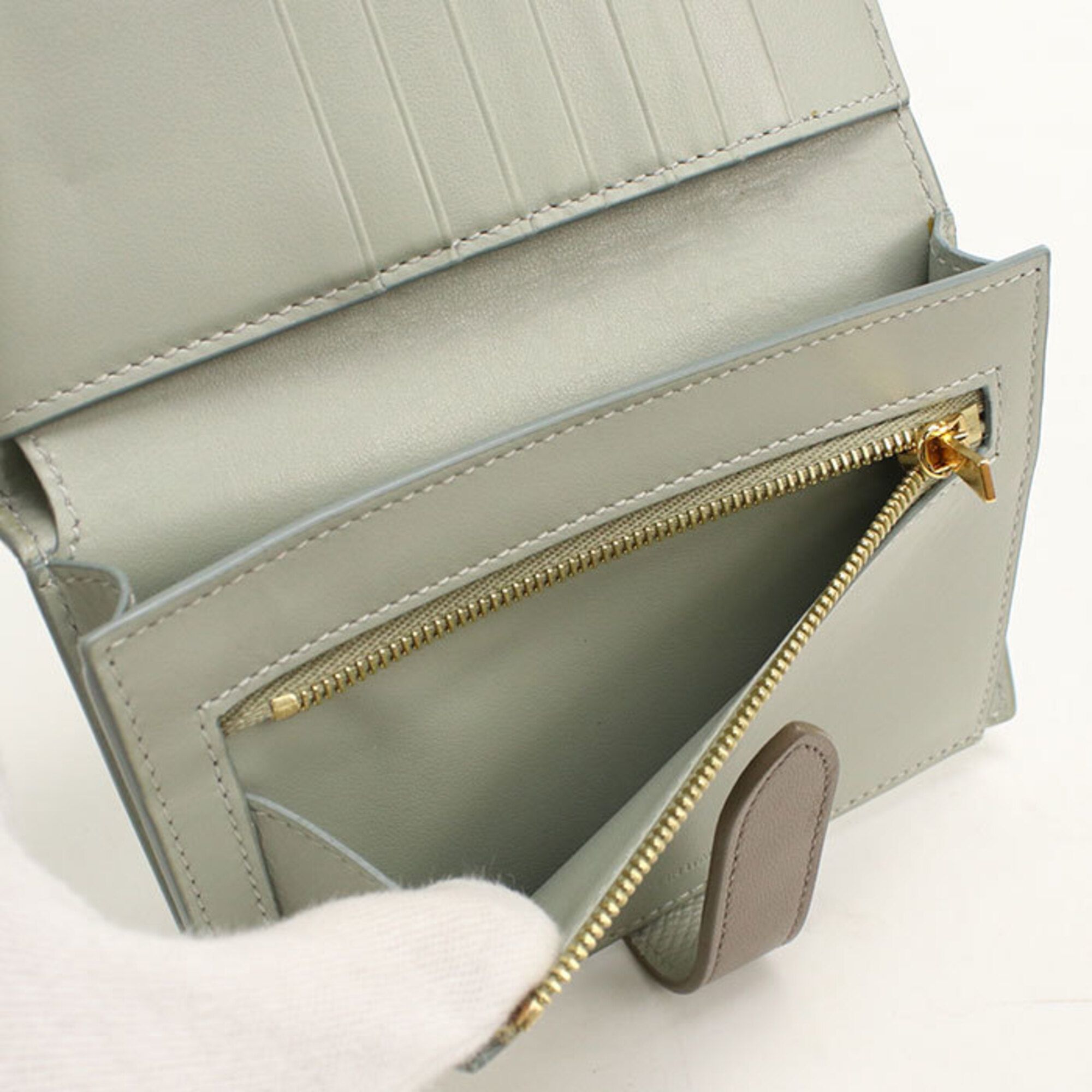 Leather Wallet (Bi-Fold) (Pre-Owned) - Celine - Modalova