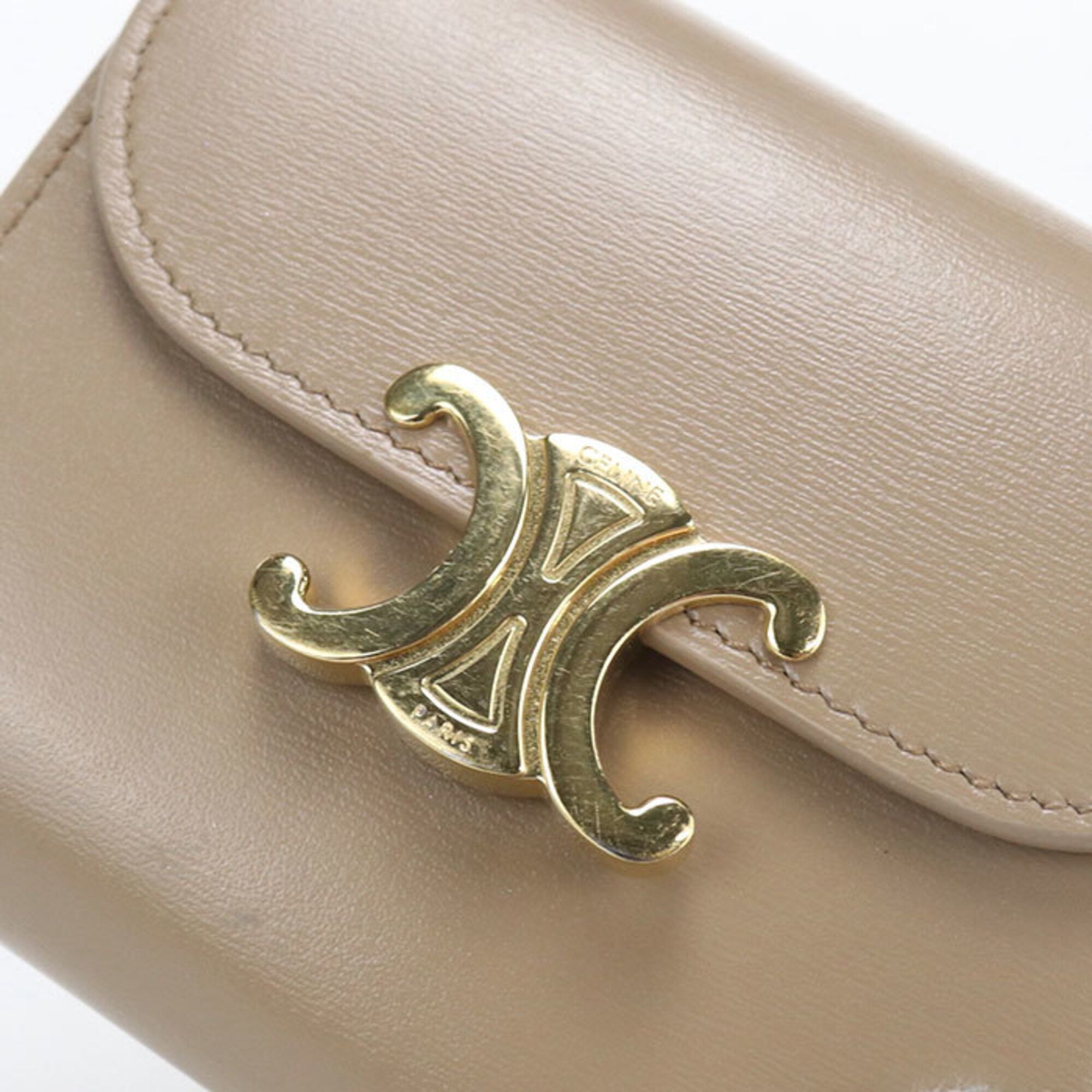 Leather Wallet (Tri-Fold) (Pre-Owned) - Celine - Modalova