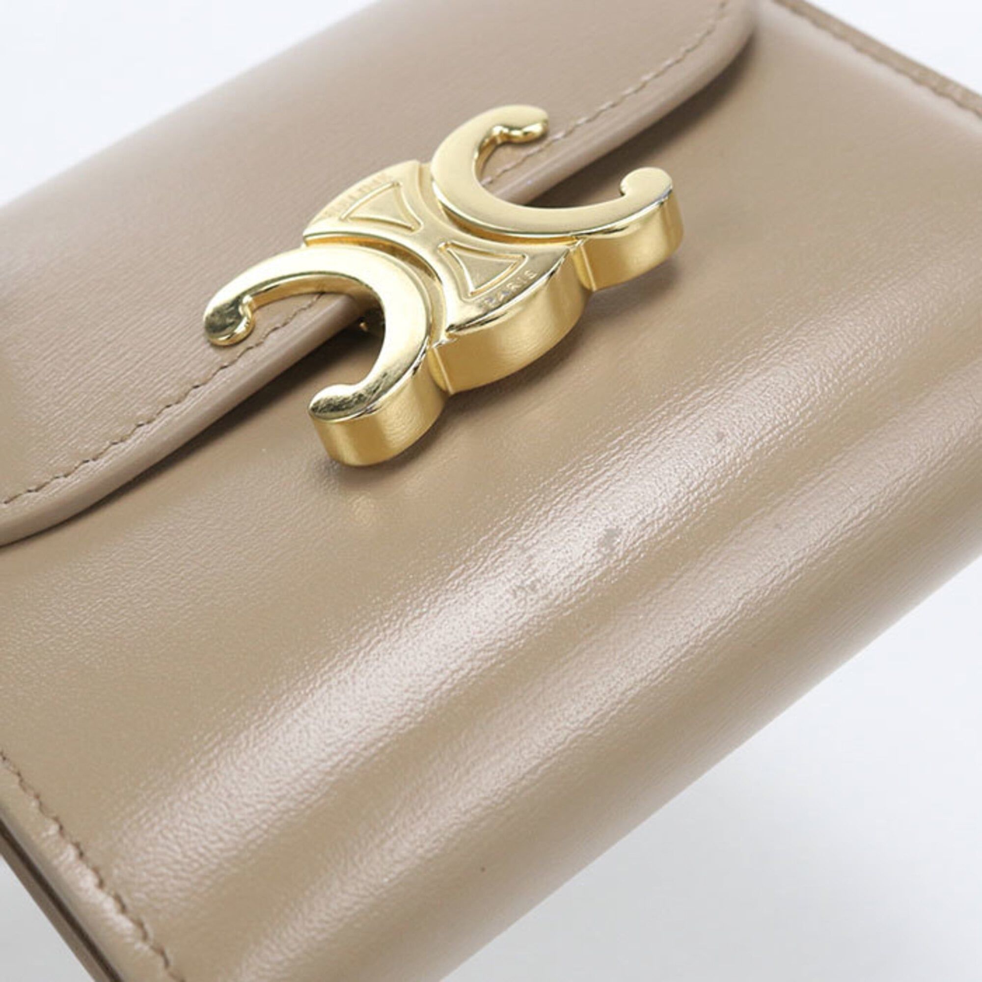 Leather Wallet (Tri-Fold) (Pre-Owned) - Celine - Modalova