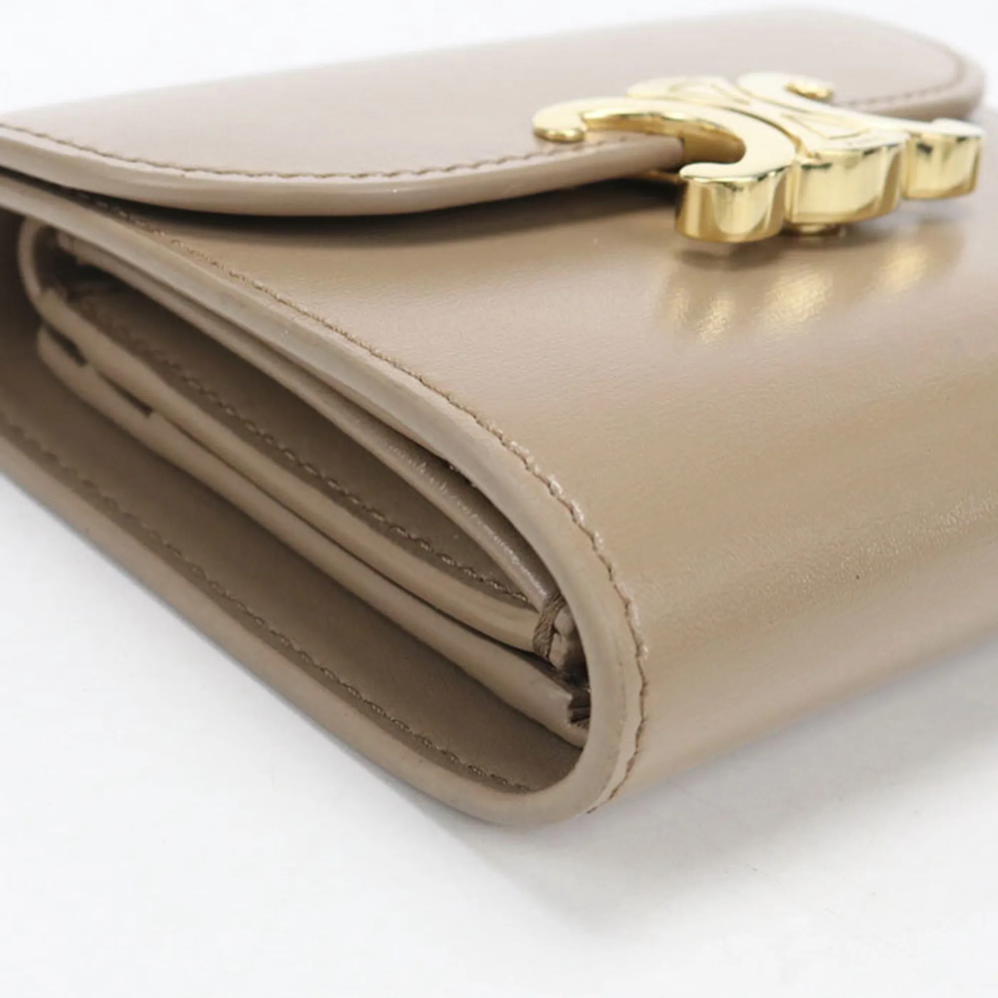 Leather Wallet (Tri-Fold) (Pre-Owned) - Celine - Modalova