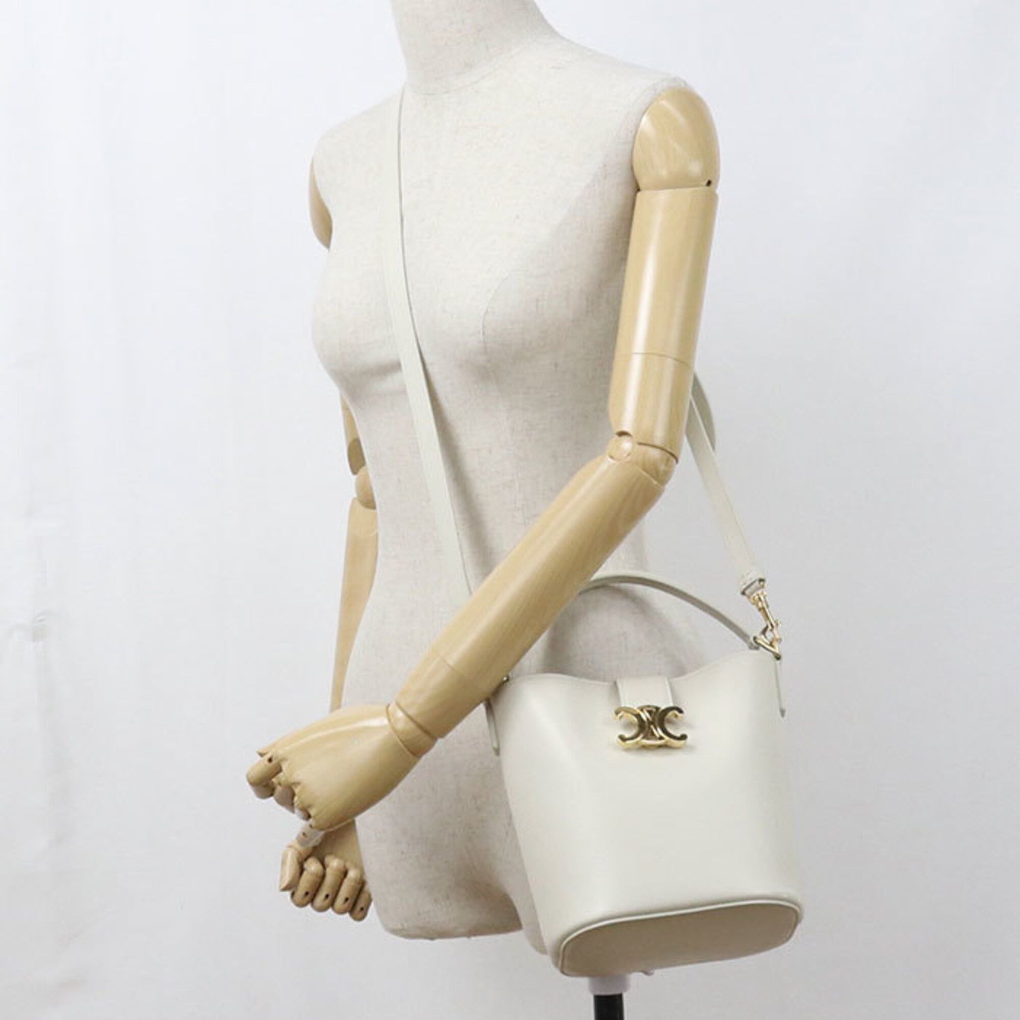 Leather Handbag (Pre-Owned) - Celine - Modalova