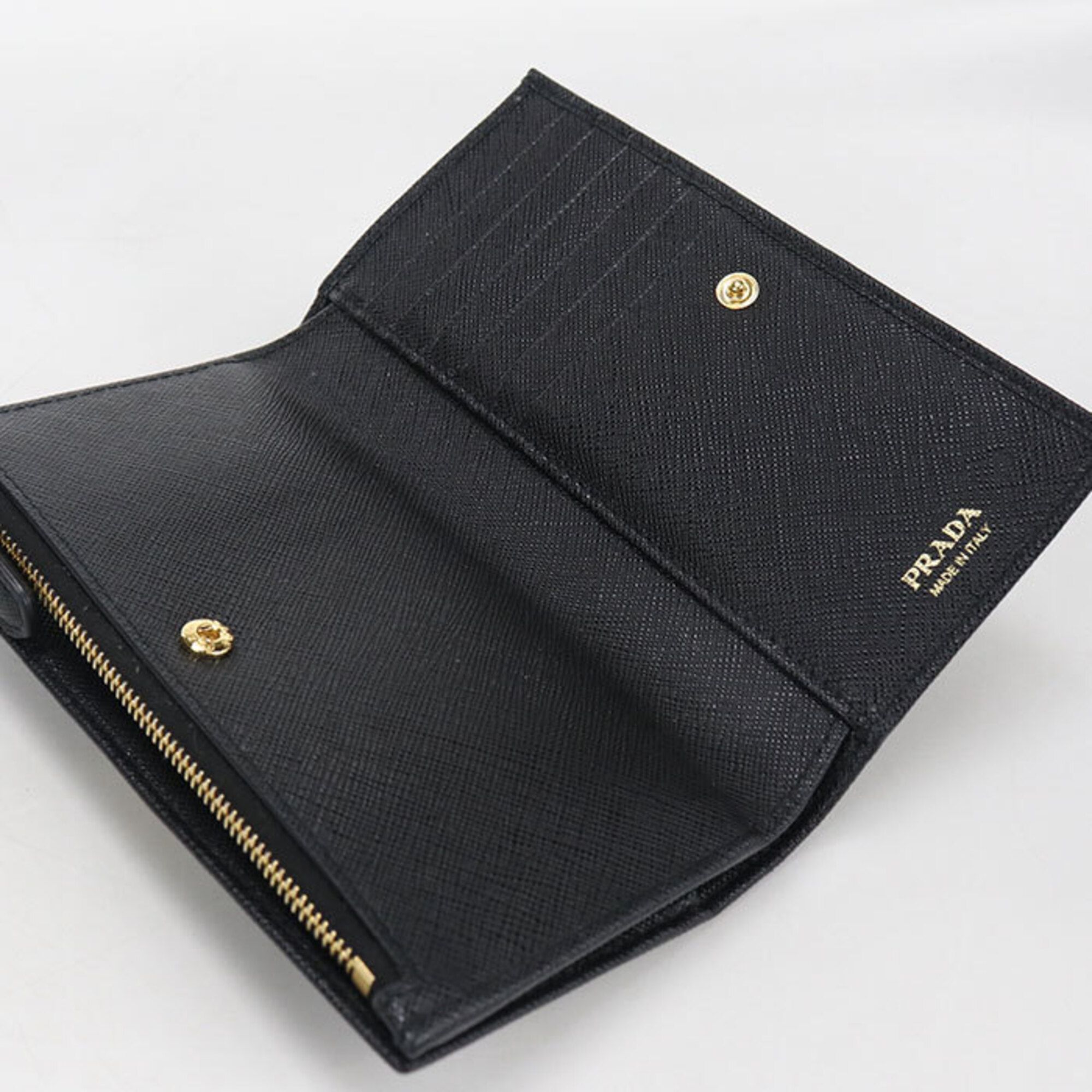 Leather Wallet (Bi-Fold) (Pre-Owned) - Prada - Modalova