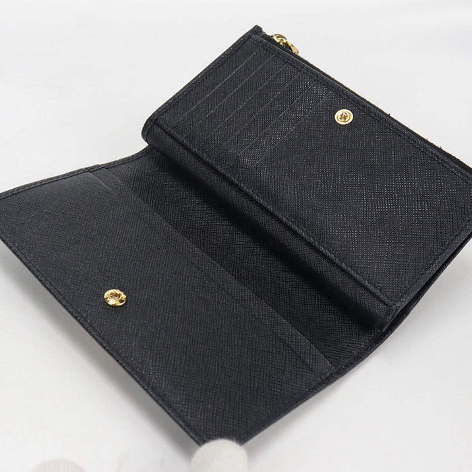 Leather Wallet (Bi-Fold) (Pre-Owned) - Prada - Modalova