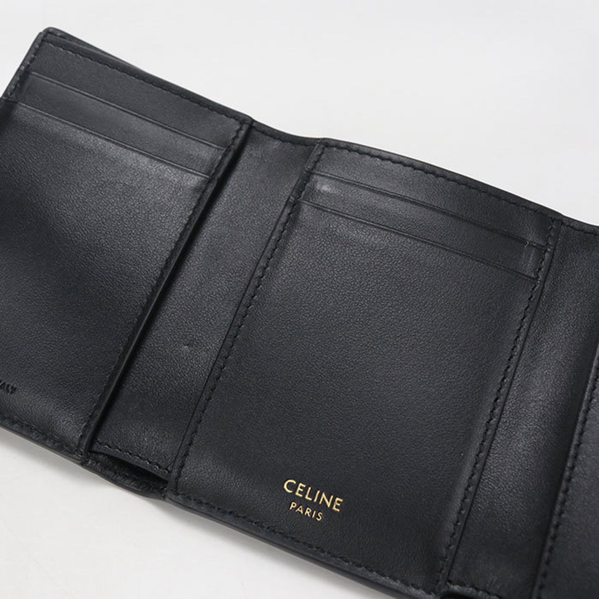 Leather Wallet (Tri-Fold) (Pre-Owned) - Celine - Modalova