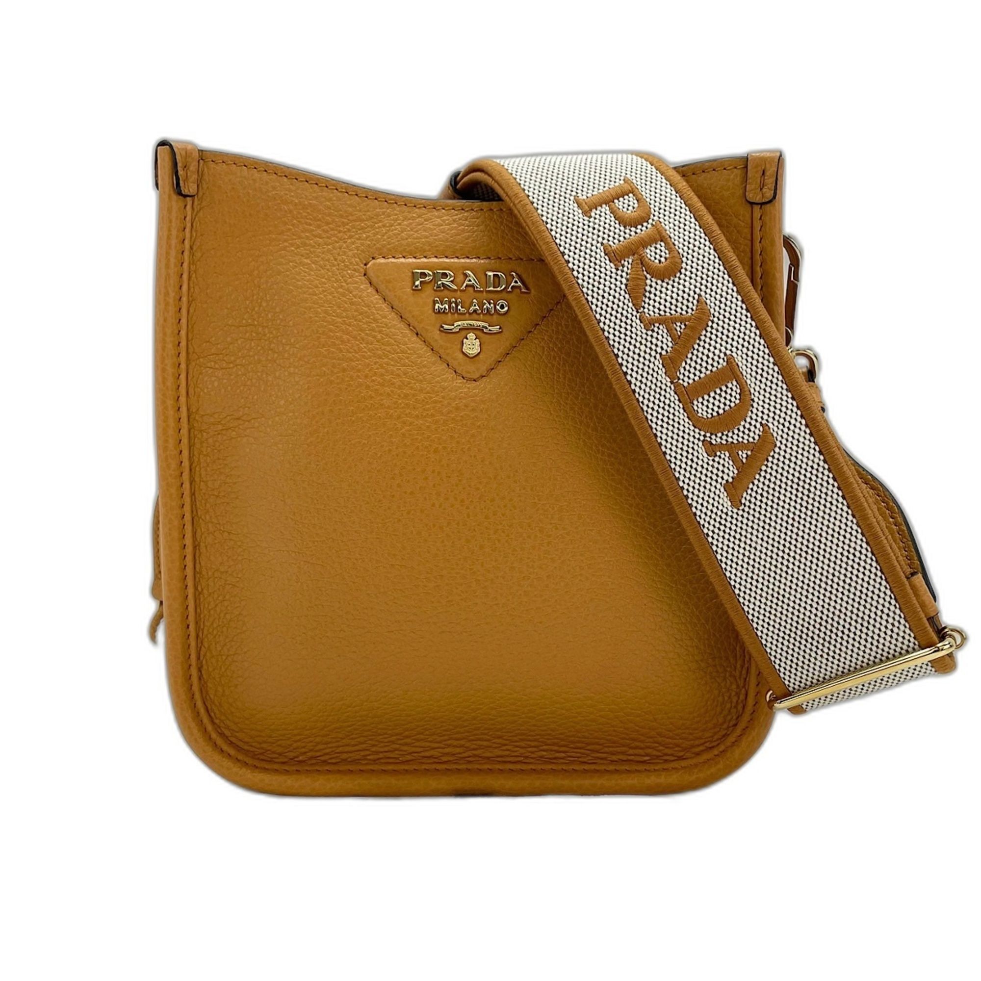 Leather Shoulder Bag (Pre-Owned) - Prada - Modalova