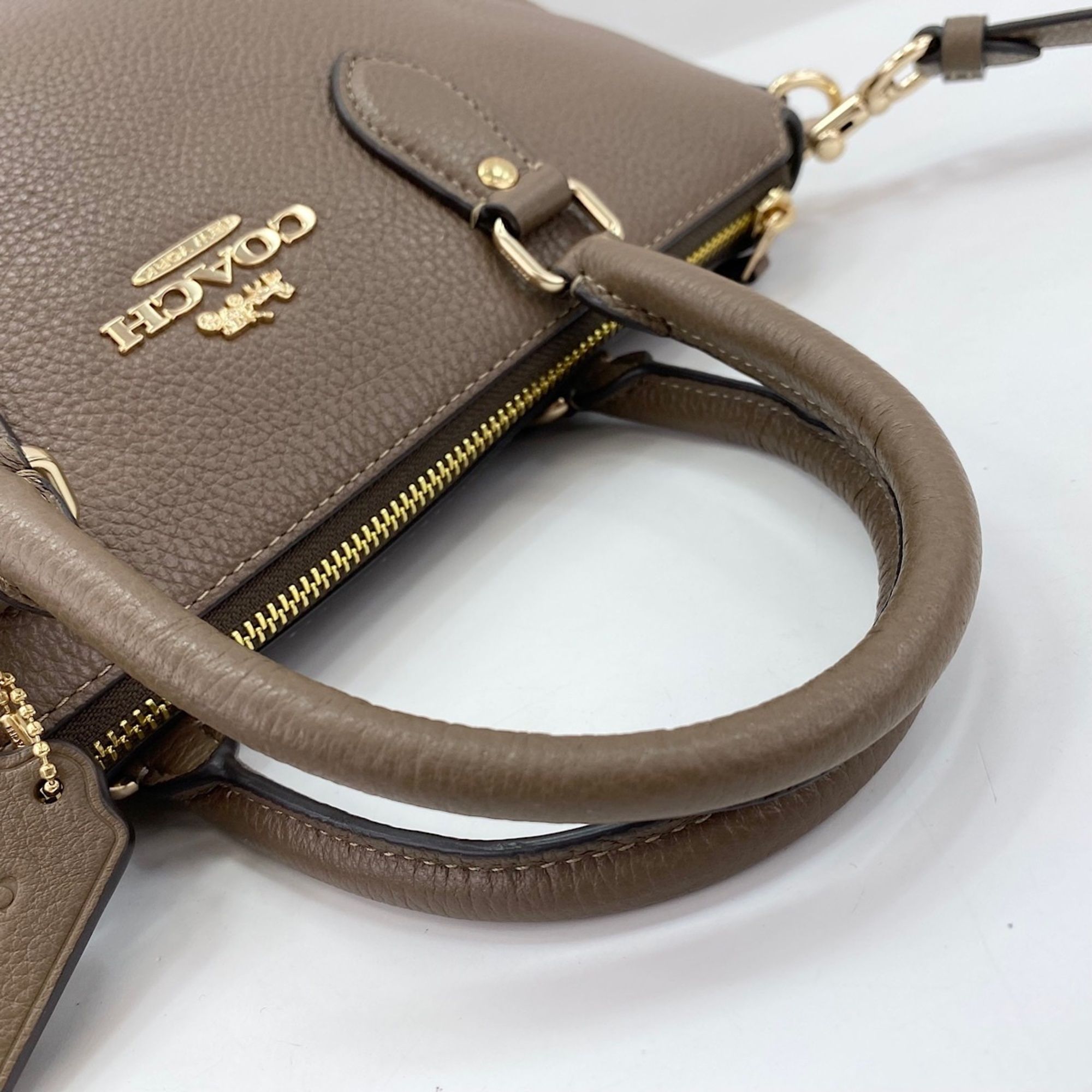 Leather Handbag (Pre-Owned) - Coach - Modalova