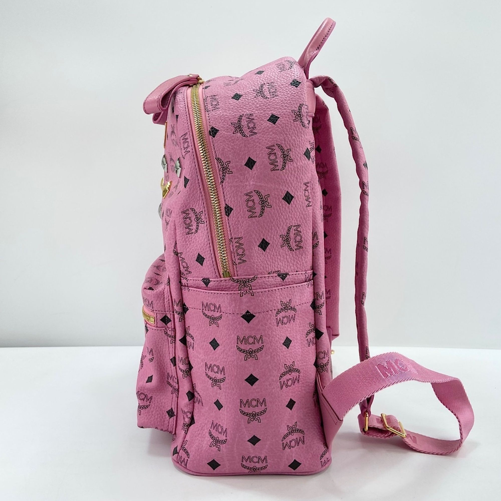 Leather Backpack (Pre-Owned) - MCM - Modalova
