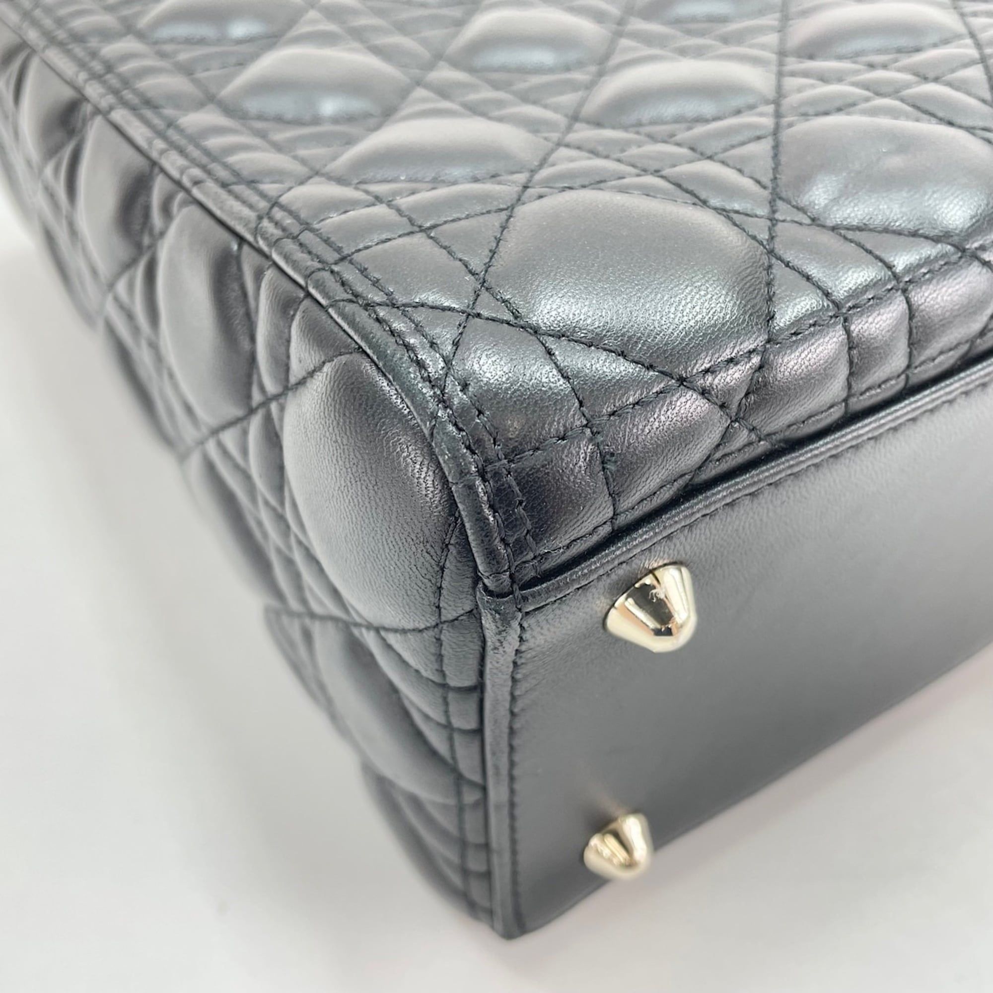 Leather Handbag (Pre-Owned) - Christian Dior - Modalova