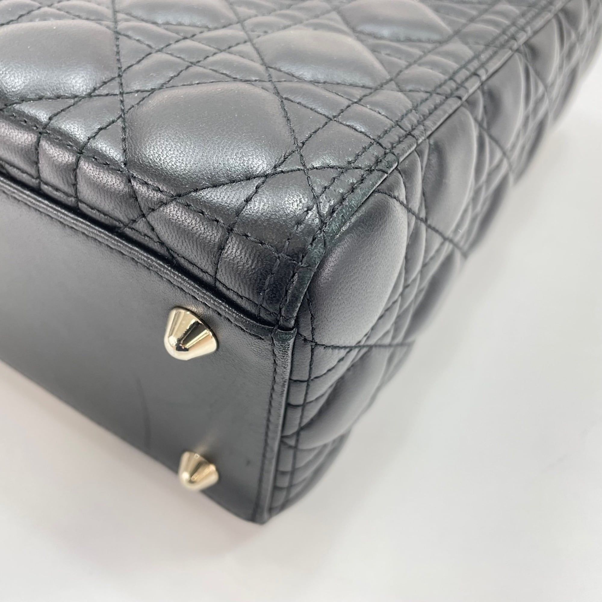 Leather Handbag (Pre-Owned) - Christian Dior - Modalova