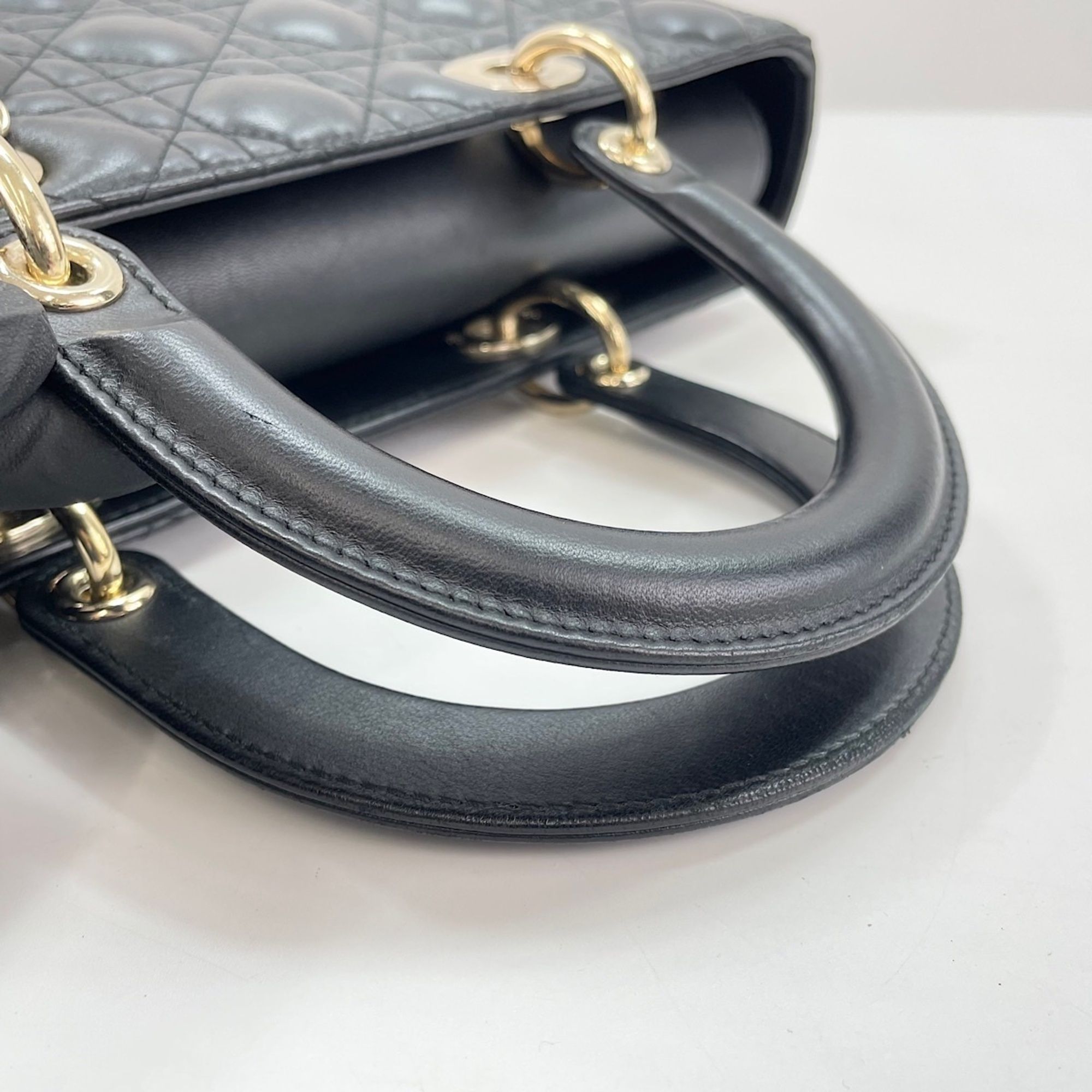 Leather Handbag (Pre-Owned) - Christian Dior - Modalova