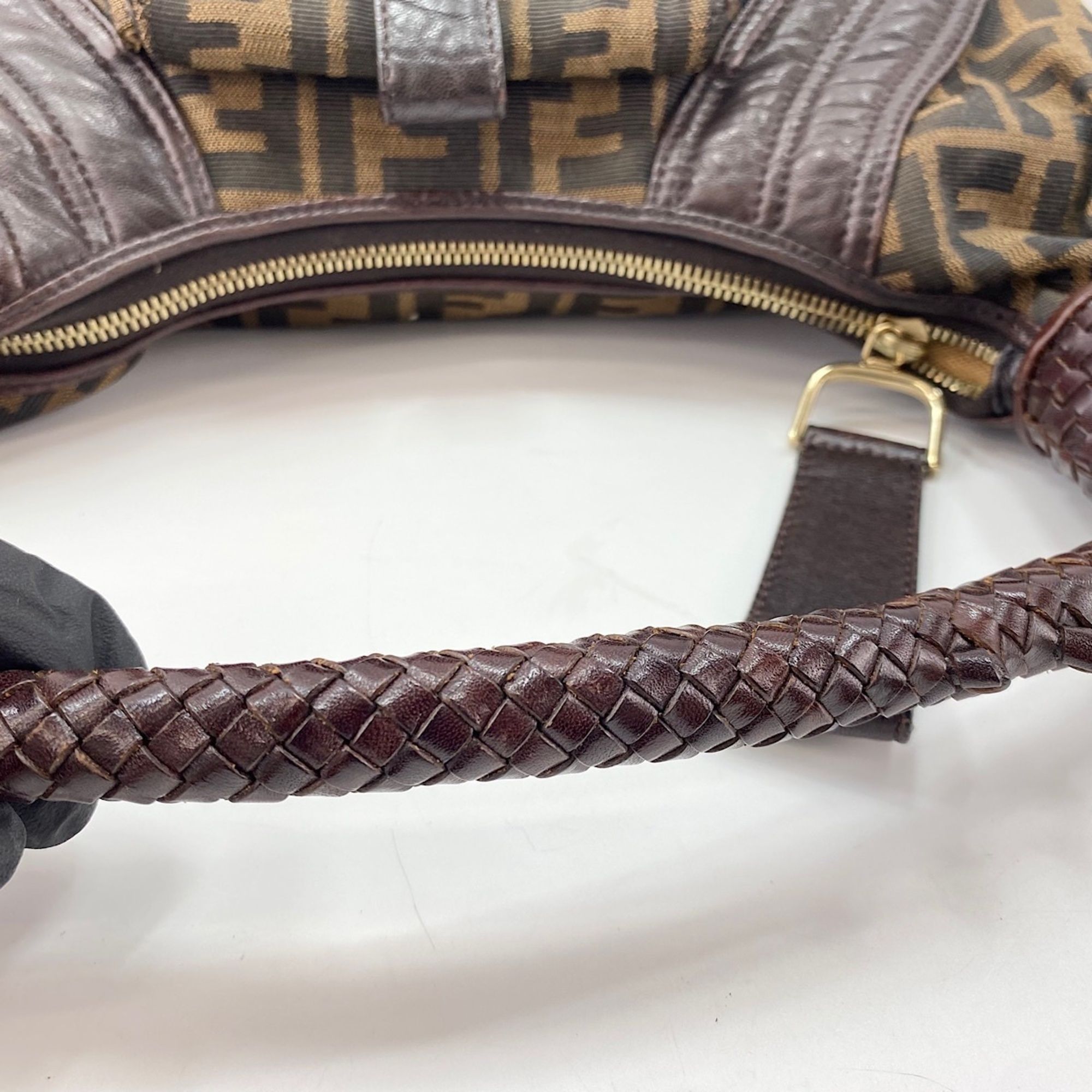 Zucca Handbag (Pre-Owned) - Fendi - Modalova