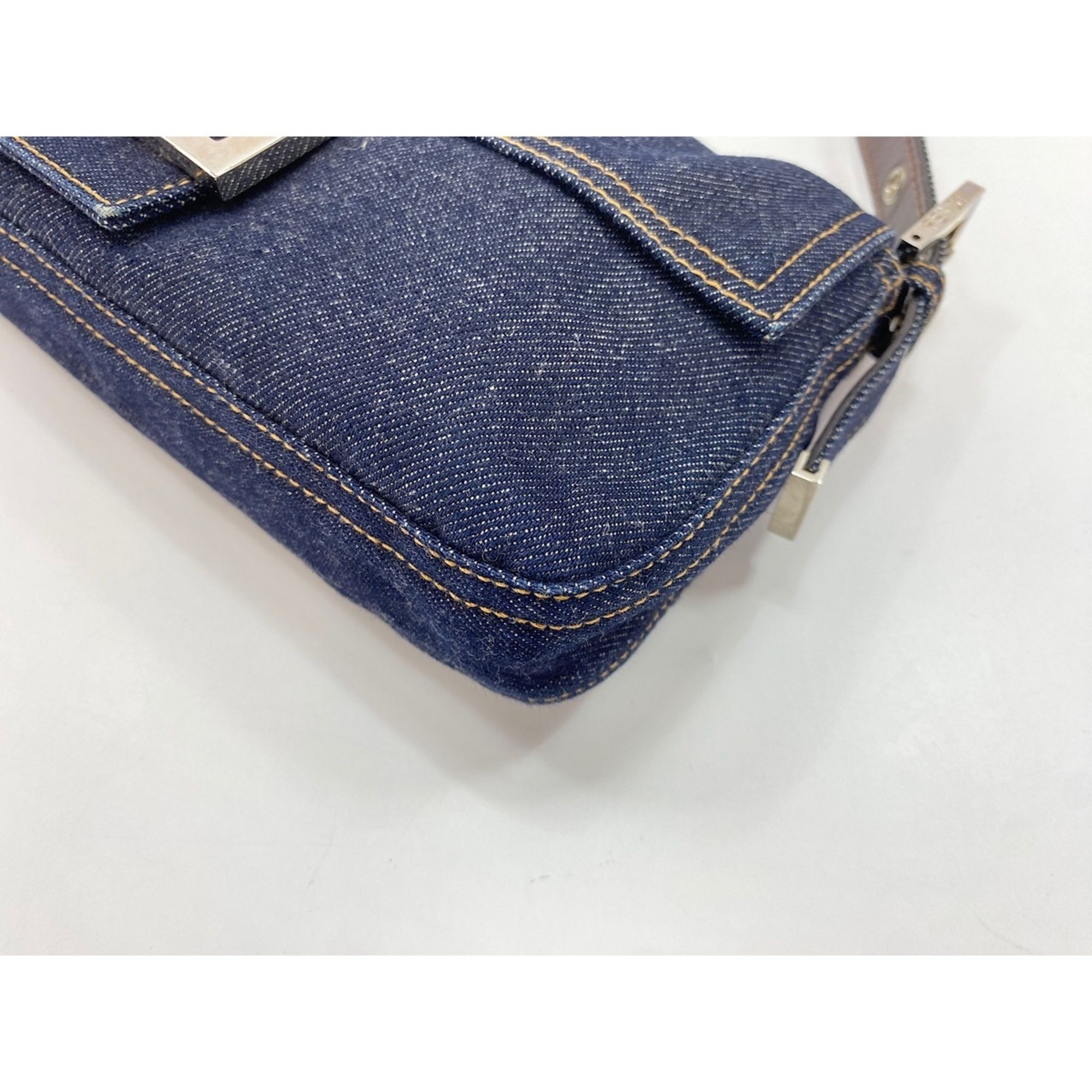 Denim Handbag (Pre-Owned) - Fendi - Modalova