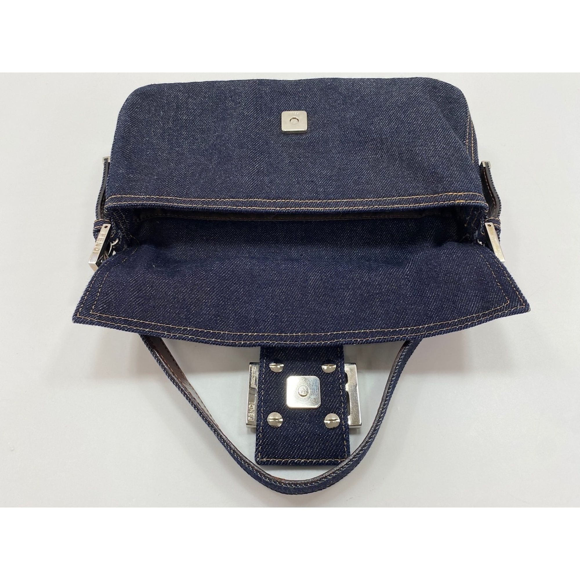 Denim Handbag (Pre-Owned) - Fendi - Modalova