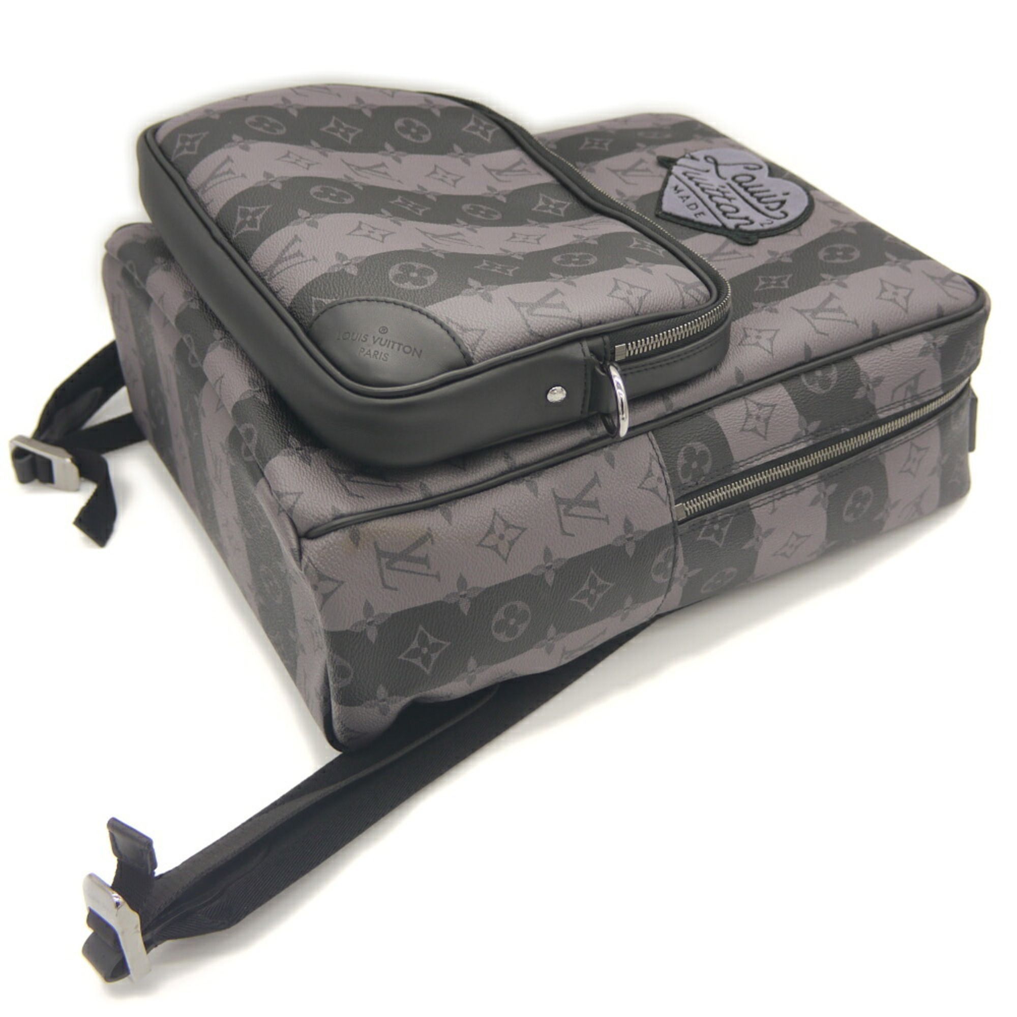 Coated Canvas Backpack Pouch (Pre-Owned) - Louis Vuitton - Modalova