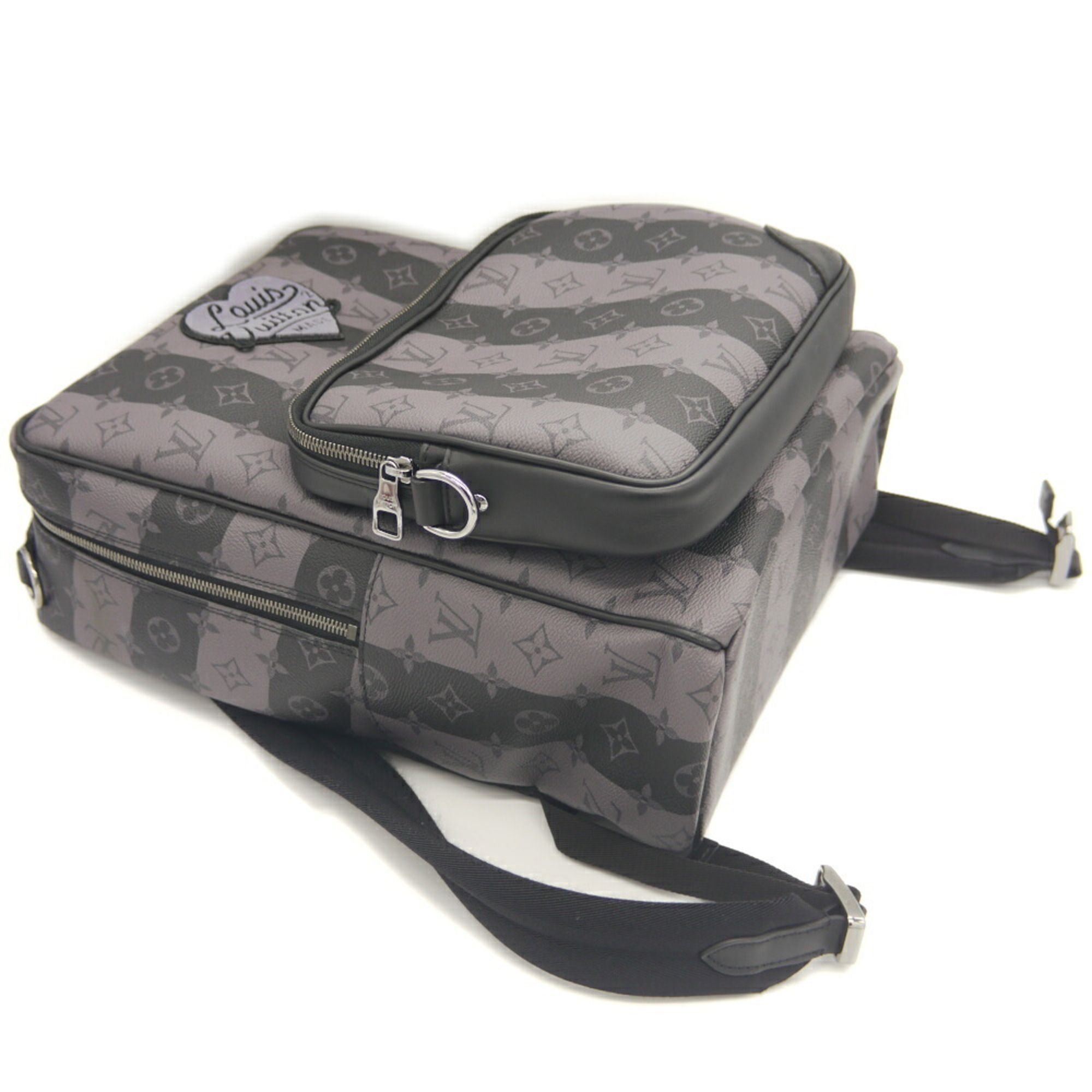 Coated Canvas Backpack Pouch (Pre-Owned) - Louis Vuitton - Modalova