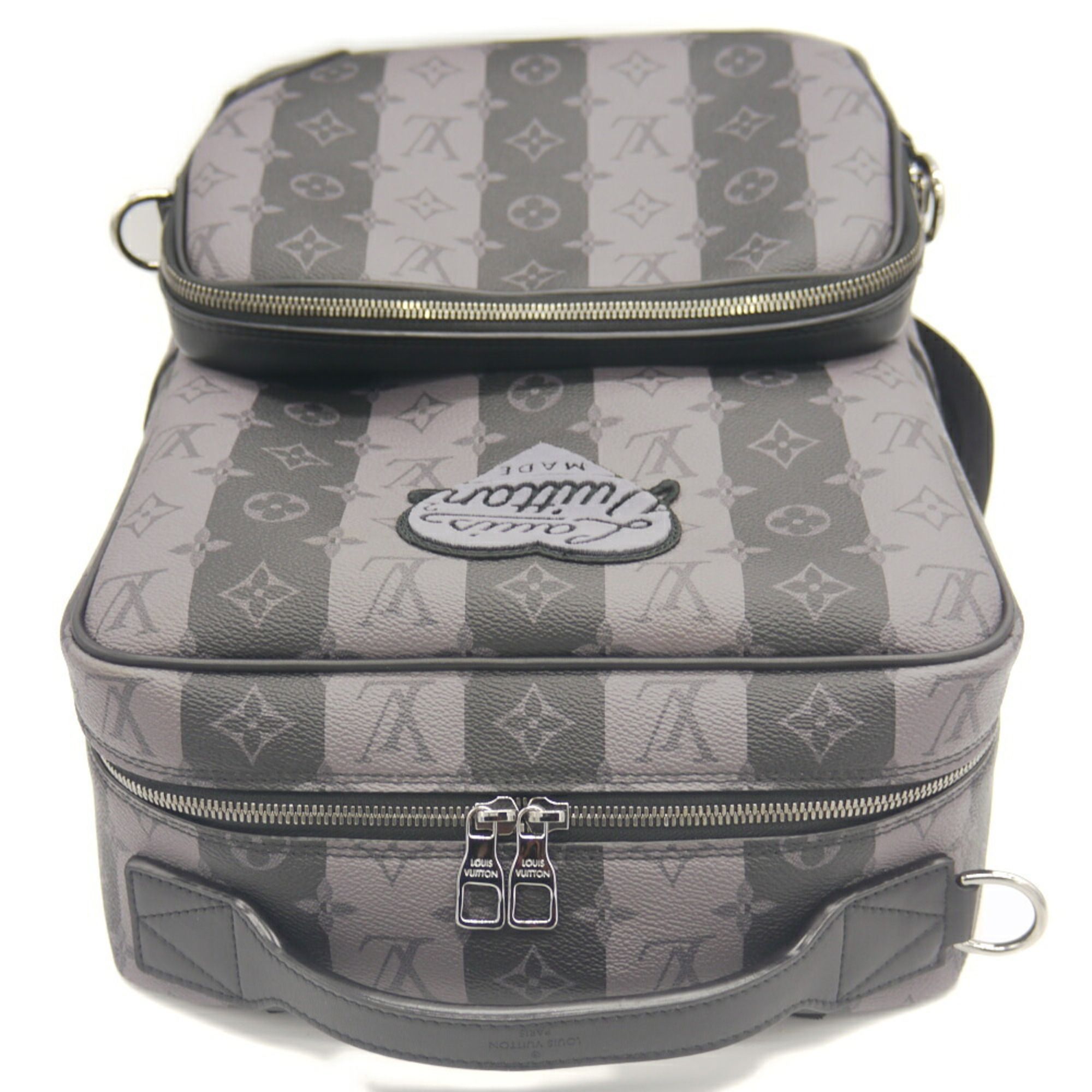 Coated Canvas Backpack Pouch (Pre-Owned) - Louis Vuitton - Modalova