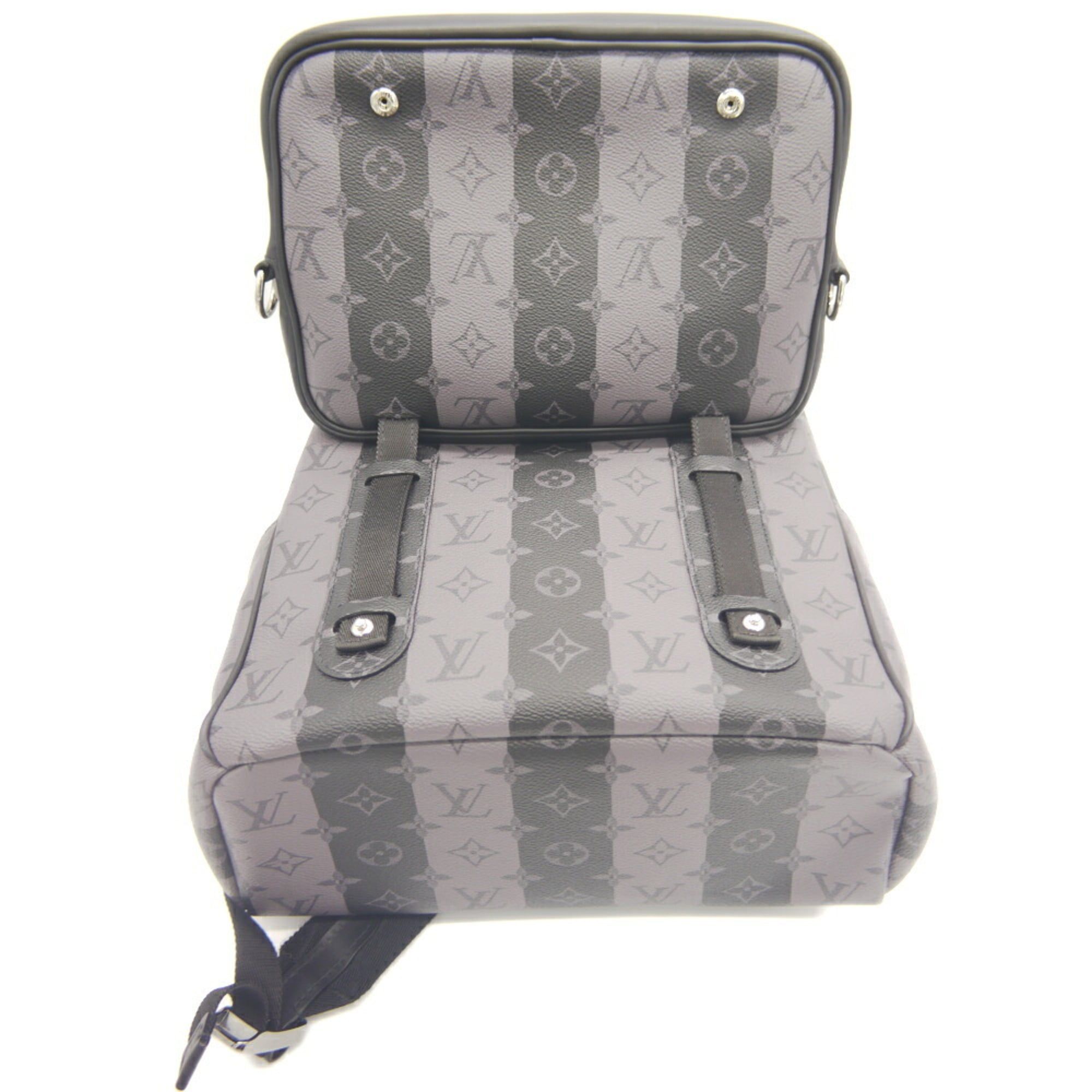 Coated Canvas Backpack Pouch (Pre-Owned) - Louis Vuitton - Modalova