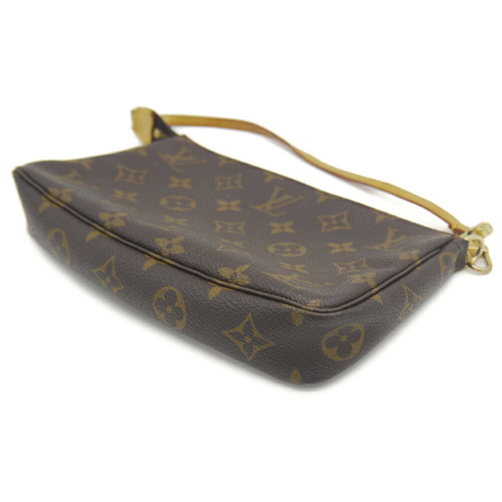 Monogram Leather Pochette Pouch (Pre-Owned) - Louis Vuitton - Modalova