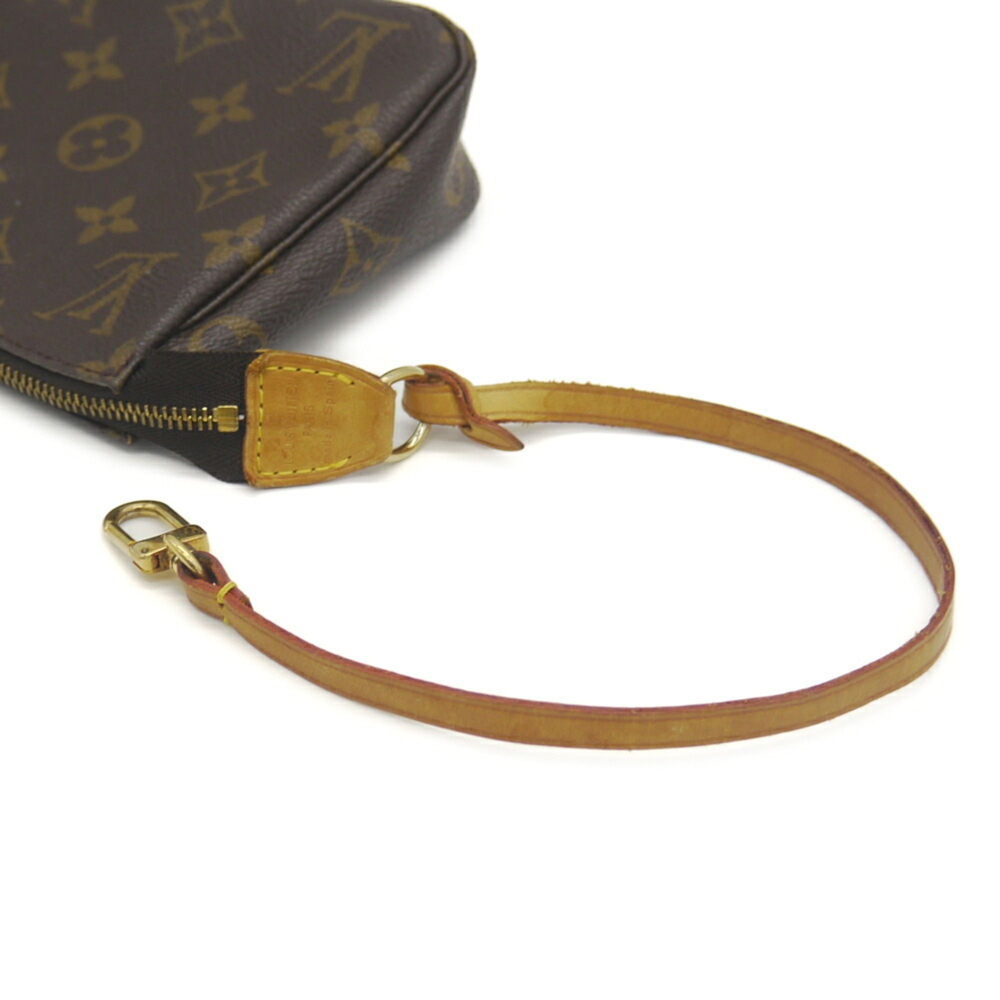 Monogram Leather Pochette Pouch (Pre-Owned) - Louis Vuitton - Modalova