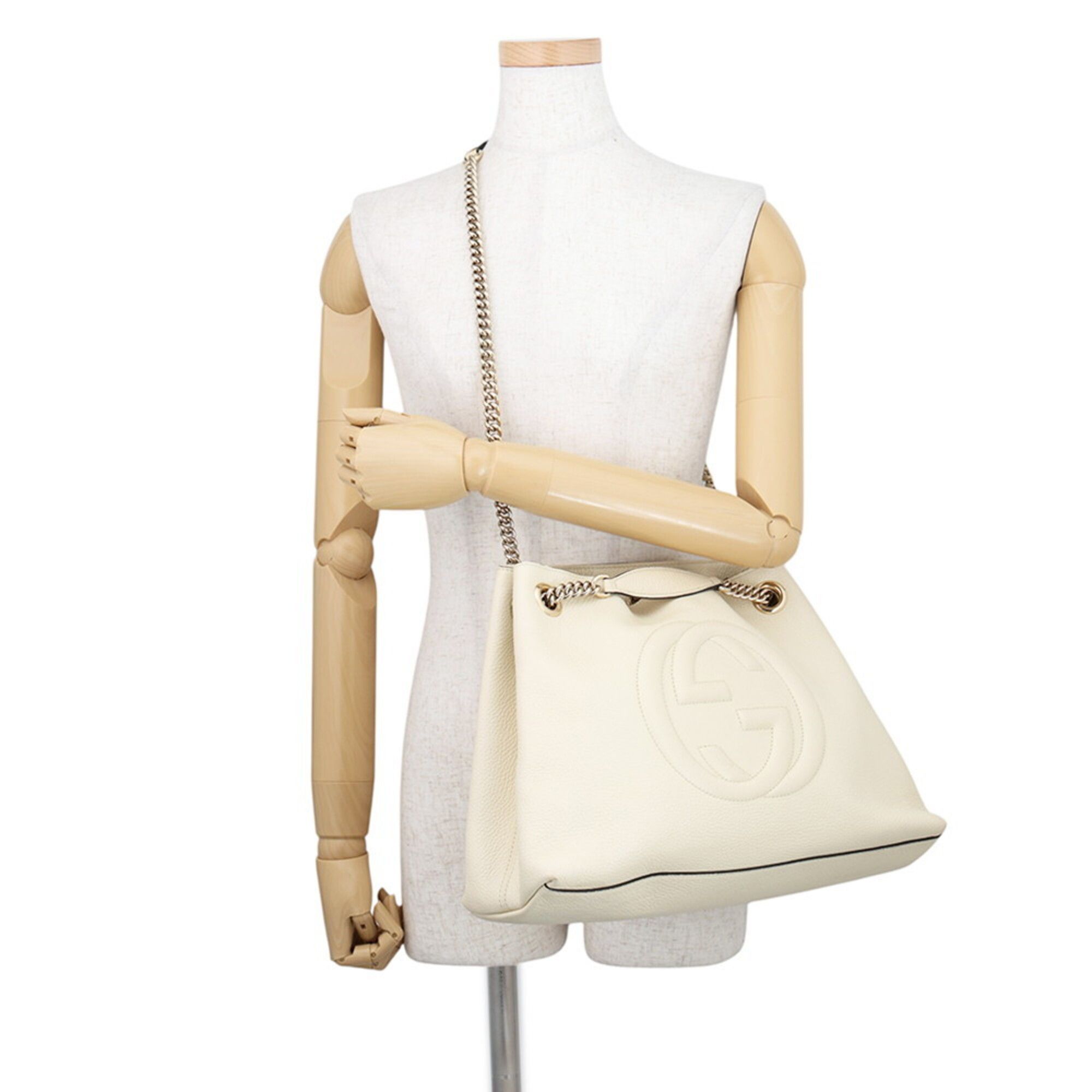 Leather Handbag Tote Bag (Pre-Owned) - Gucci - Modalova