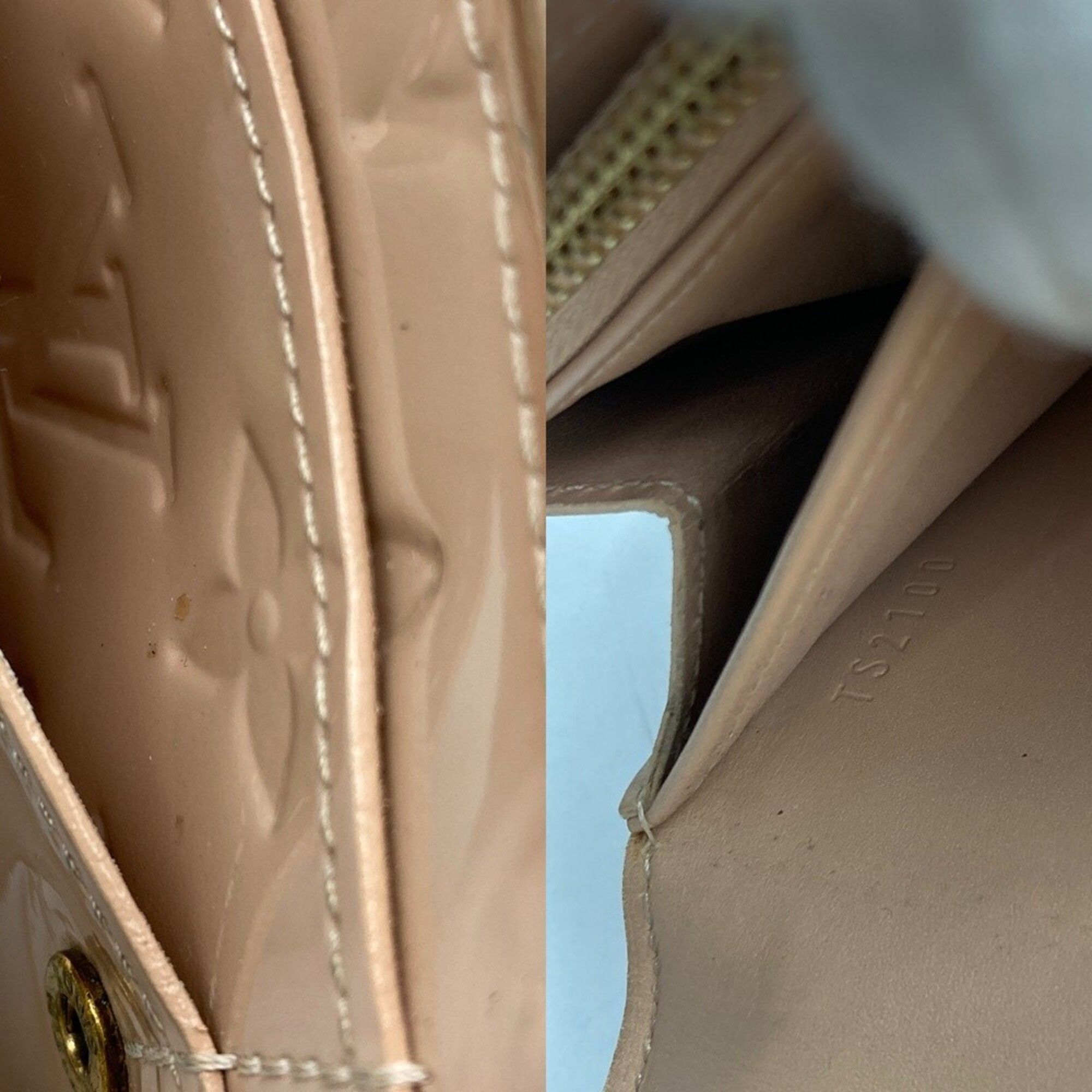 Vernis Patent Leather Long Wallet (Bi-Fold) (Pre-Owned) - Louis Vuitton - Modalova