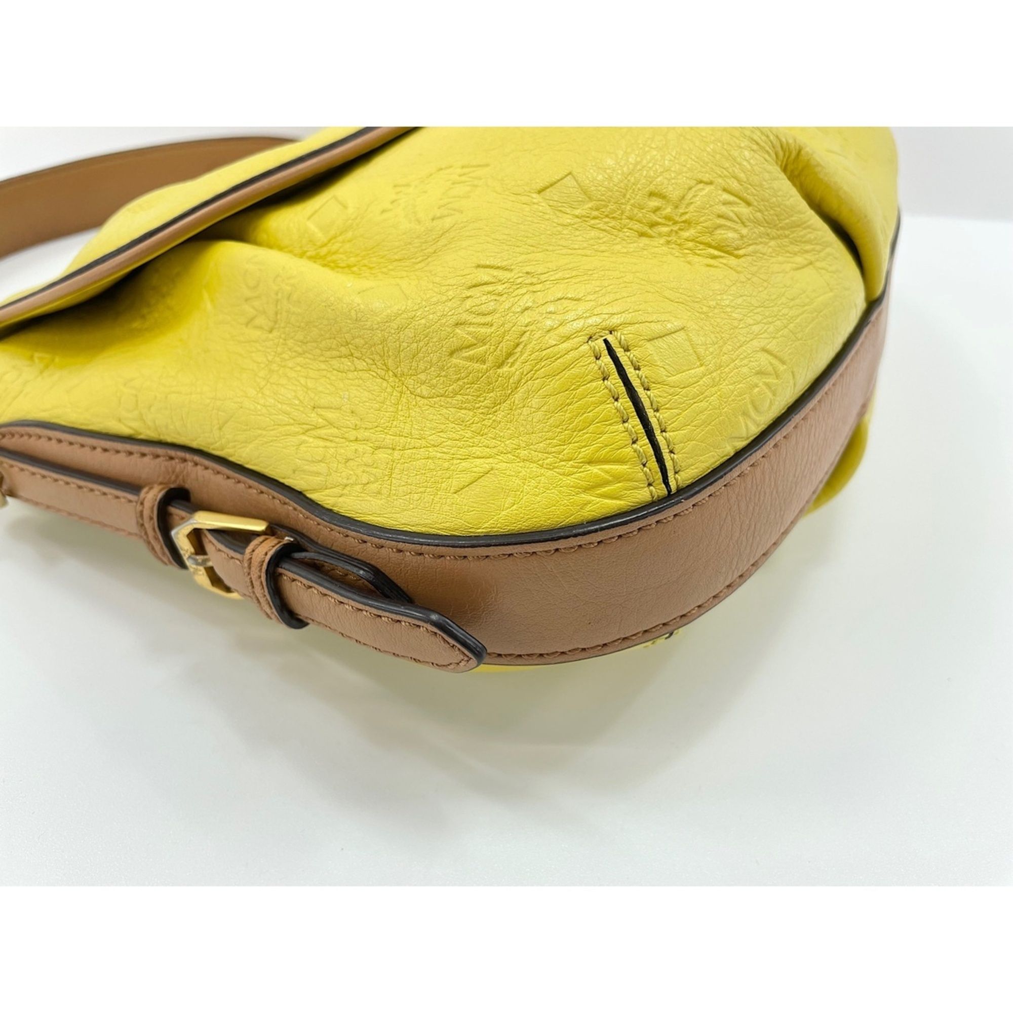 Leather Shoulder Bag (Pre-Owned) - MCM - Modalova
