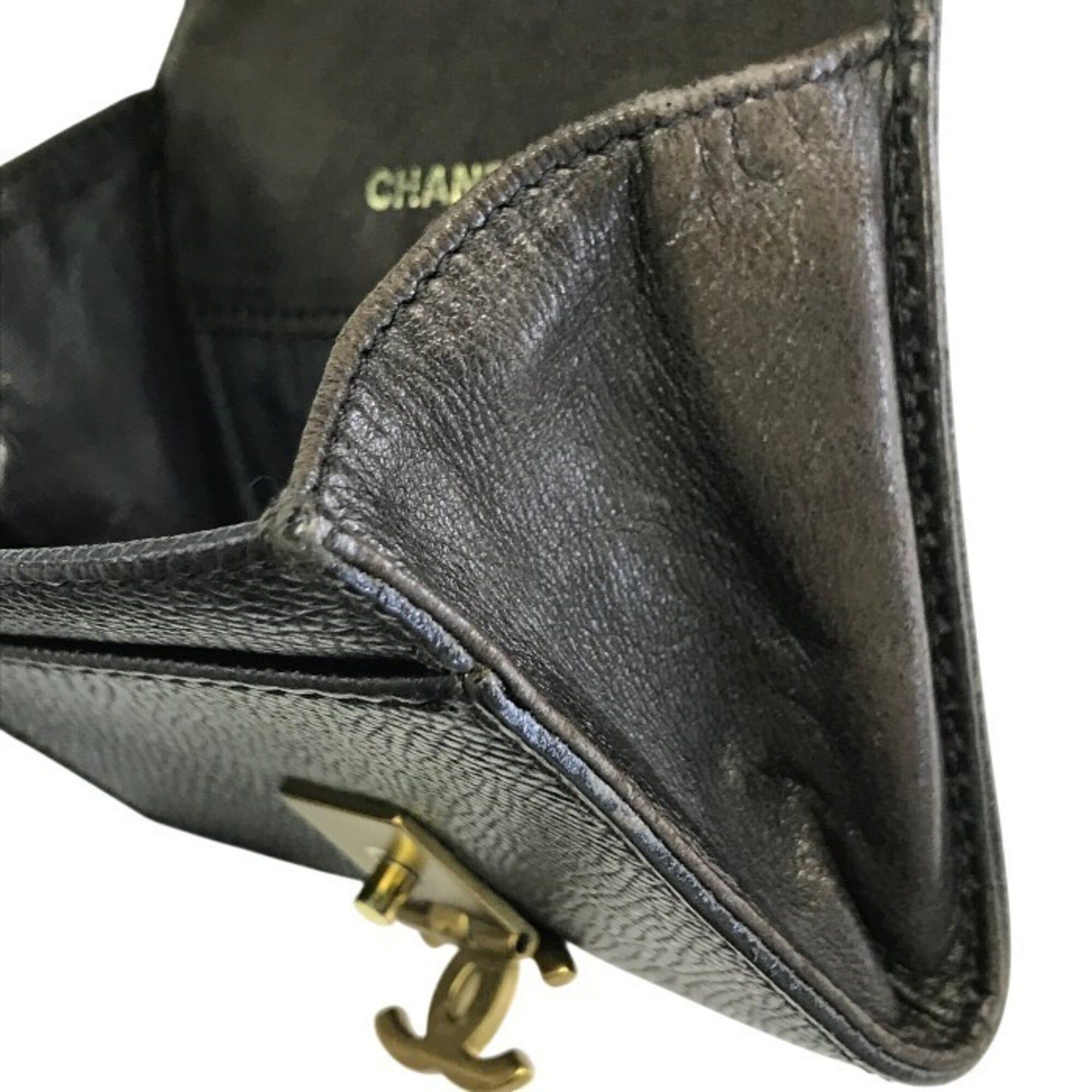 Leather Wallet (Bi-Fold) (Pre-Owned) - Chanel - Modalova