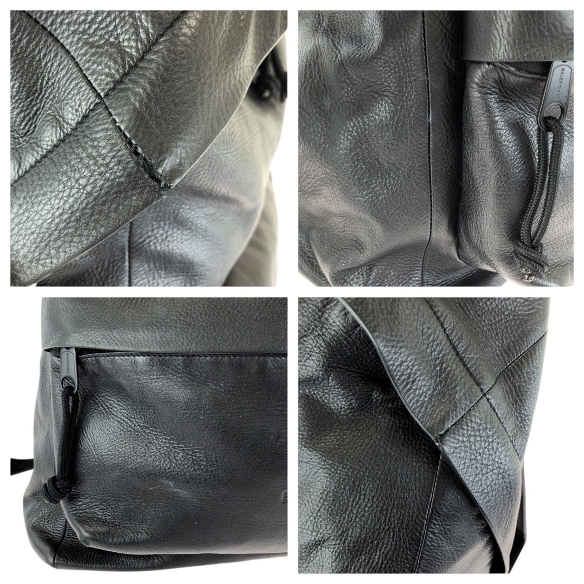 Leather Backpack (Pre-Owned) - Balenciaga - Modalova