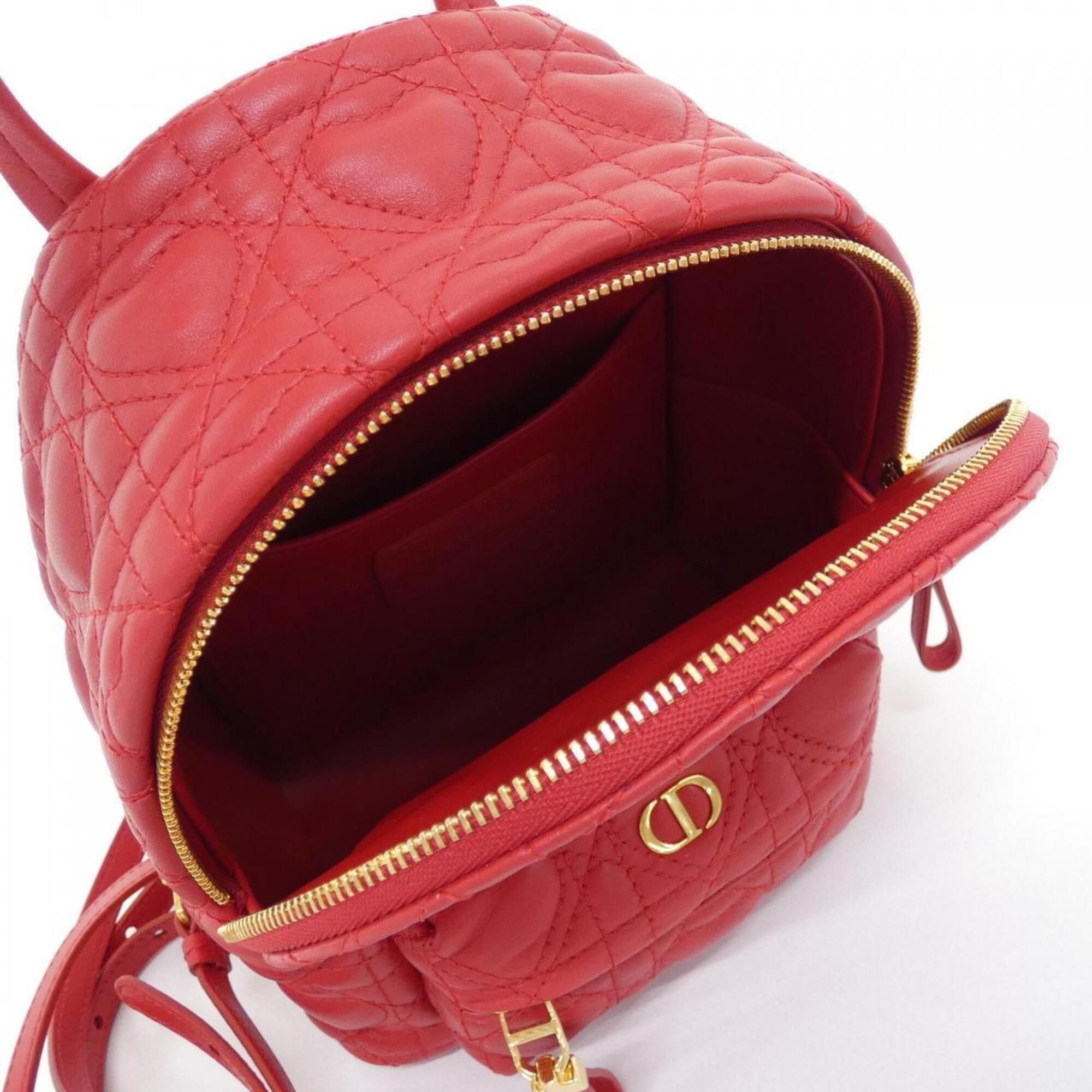 Leather Backpack (Pre-Owned) - Christian Dior - Modalova