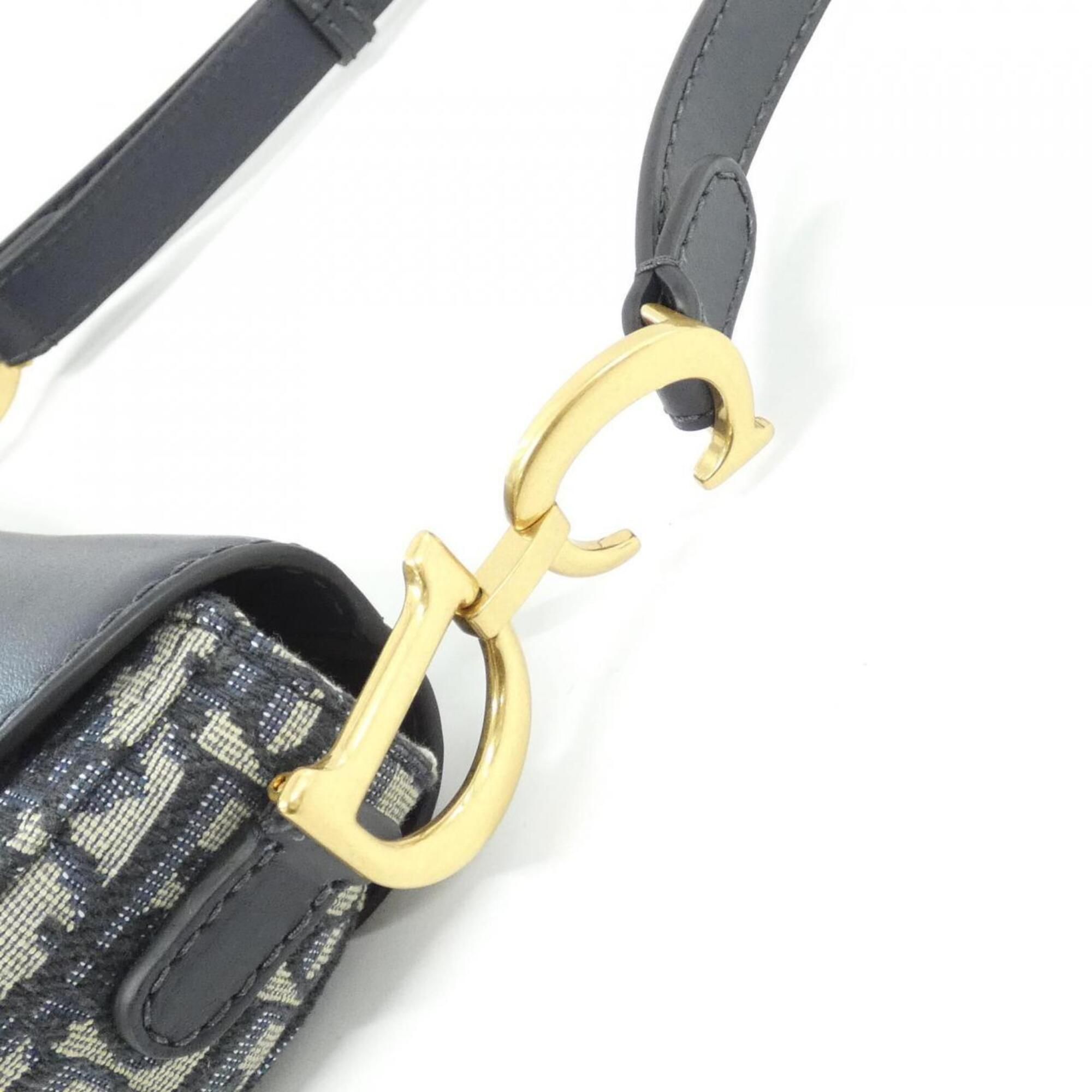 Canvas Leather Shoulder Bag (Pre-Owned) - Christian Dior - Modalova