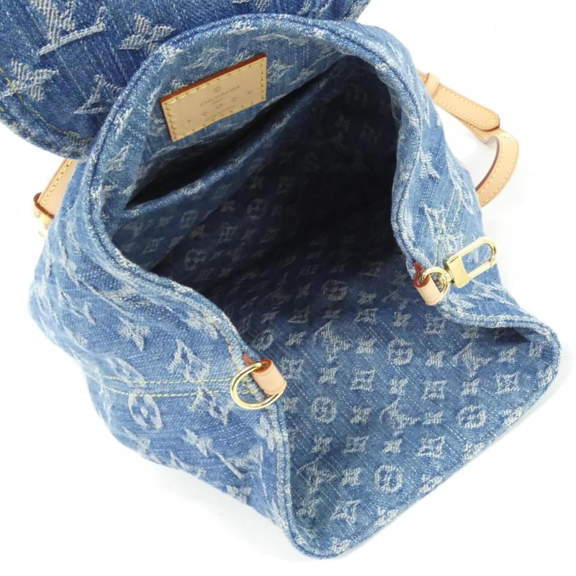 Monogram Denim Monogram Denim Backpack (Pre-Owned) - Louis Vuitton - Modalova