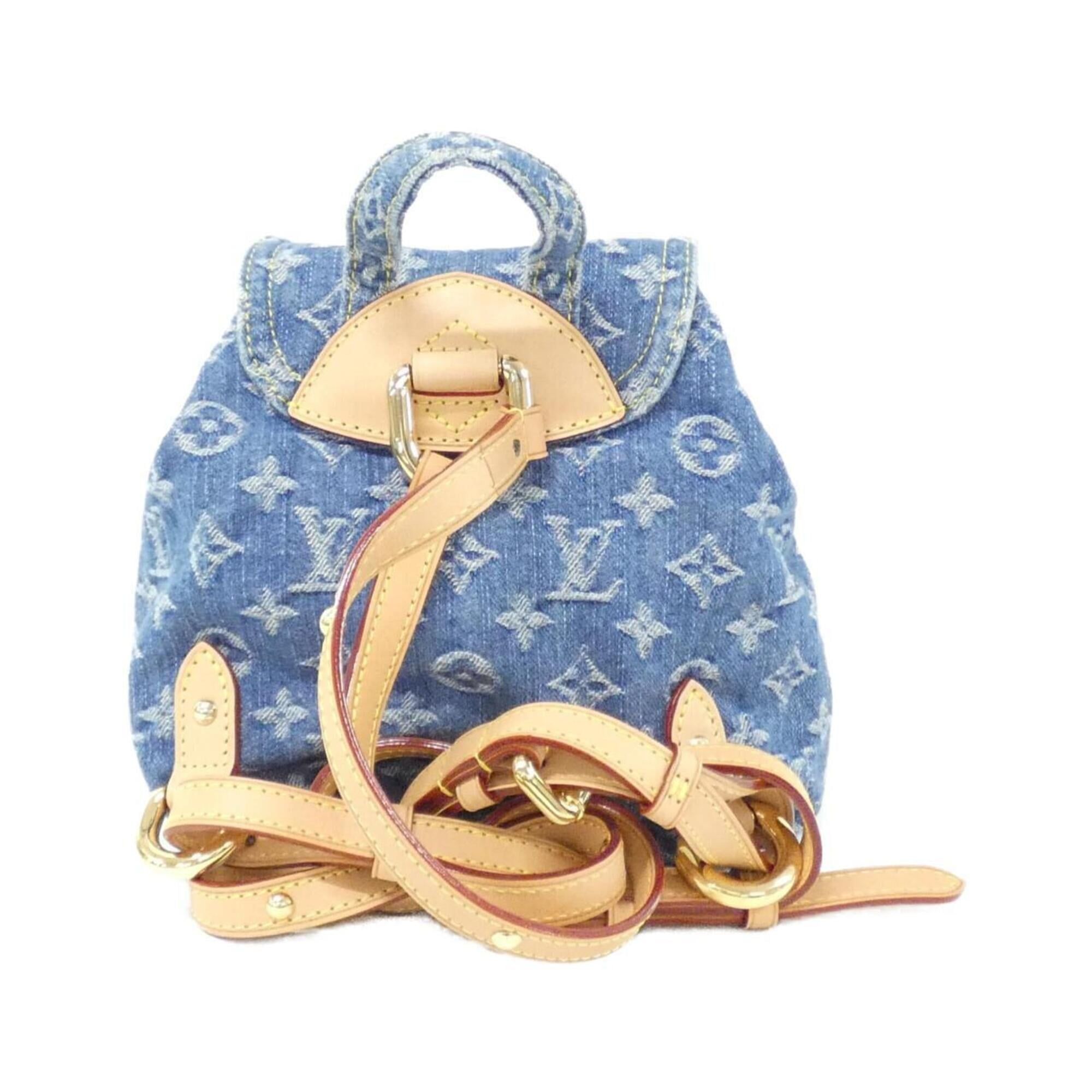 Monogram Denim Monogram Denim Backpack (Pre-Owned) - Louis Vuitton - Modalova