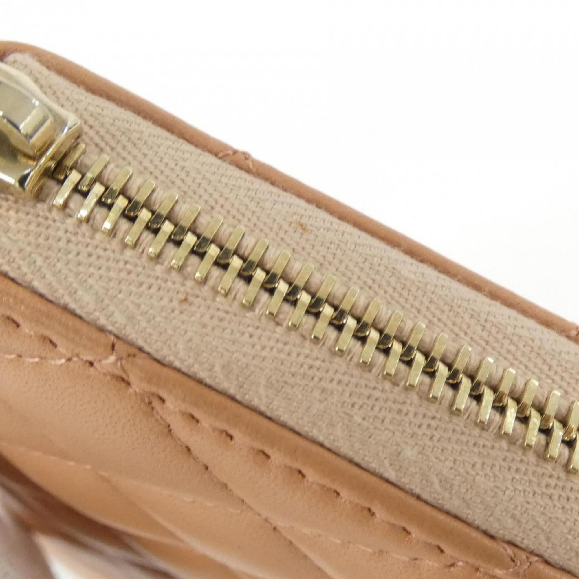 Leather Long Wallet (Bi-Fold) (Pre-Owned) - Chanel - Modalova