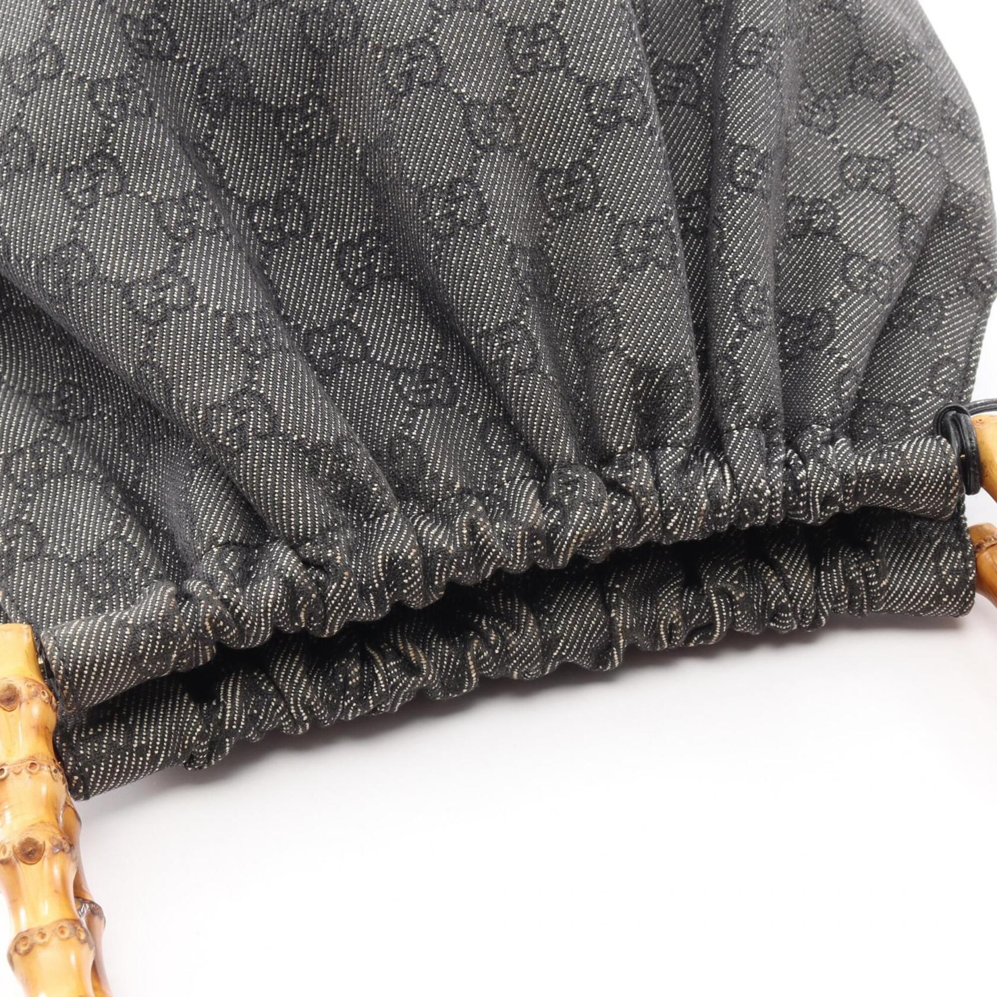 Canvas Leather Handbag Shoulder Bag (Pre-Owned) - Gucci - Modalova