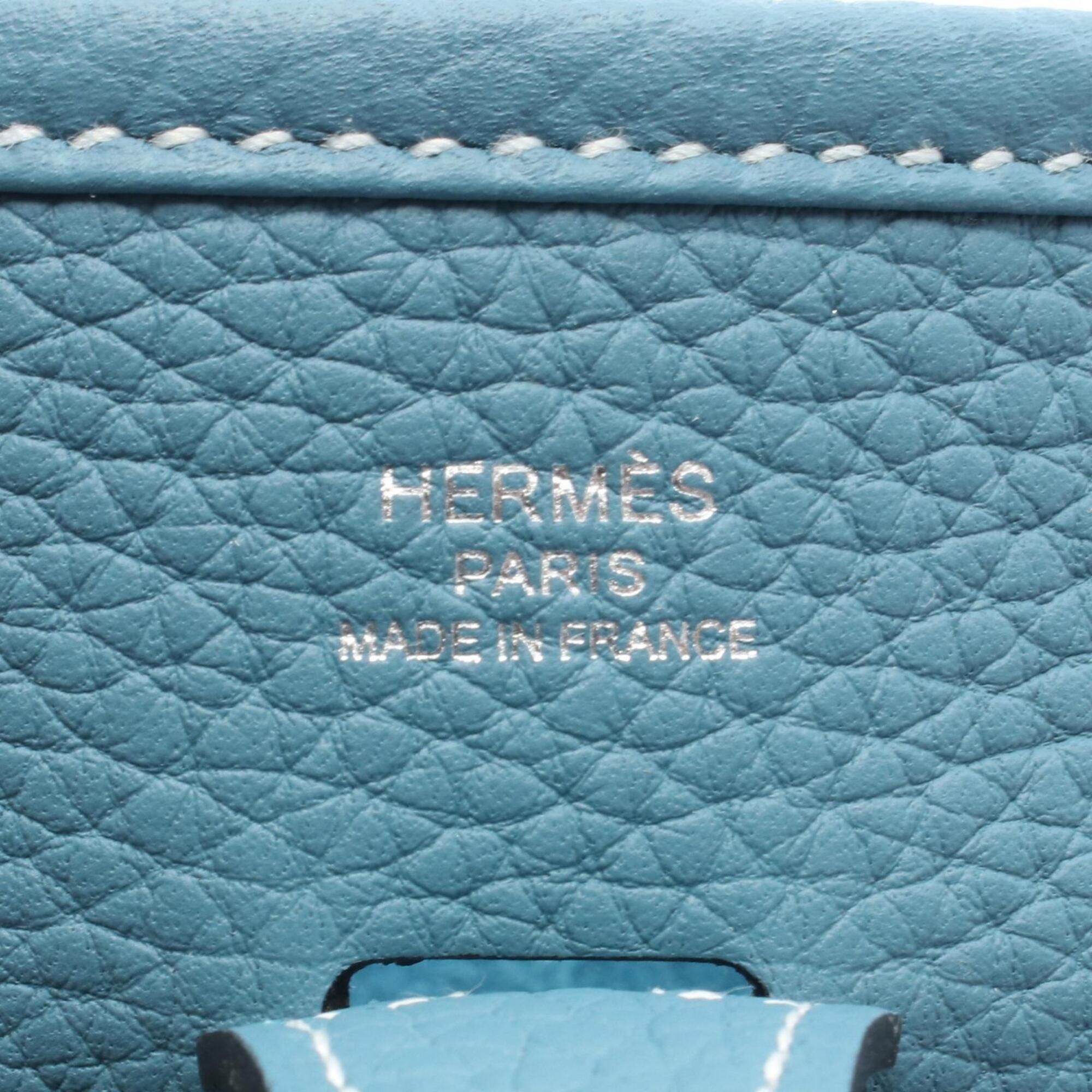 Jean Taurillon Clemence Leather Shoulder Bag (Pre-Owned) - Hermes - Modalova