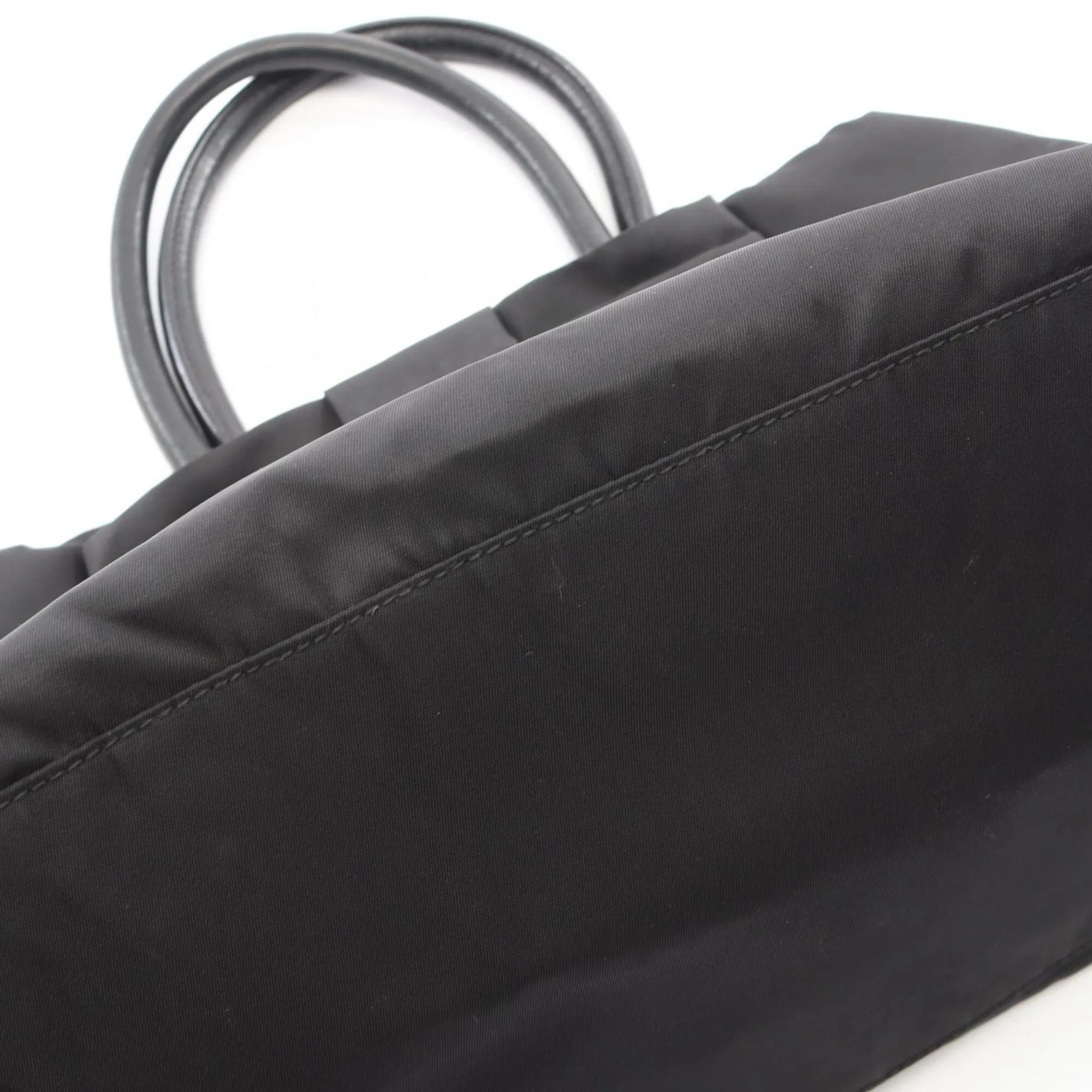 Nylon Leather Handbag (Pre-Owned) - Prada - Modalova