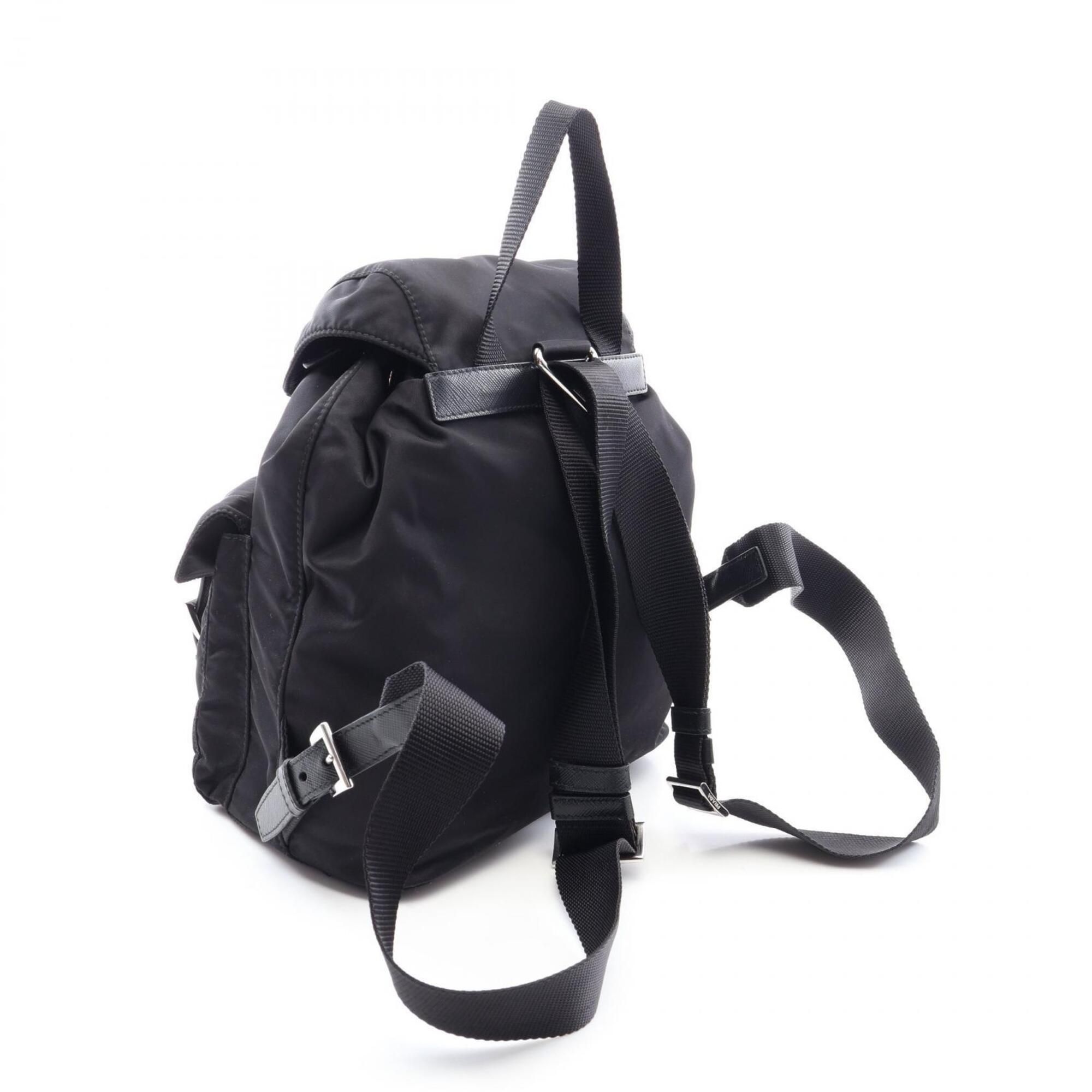 Nylon Leather Backpack Handbag (Pre-Owned) - Prada - Modalova