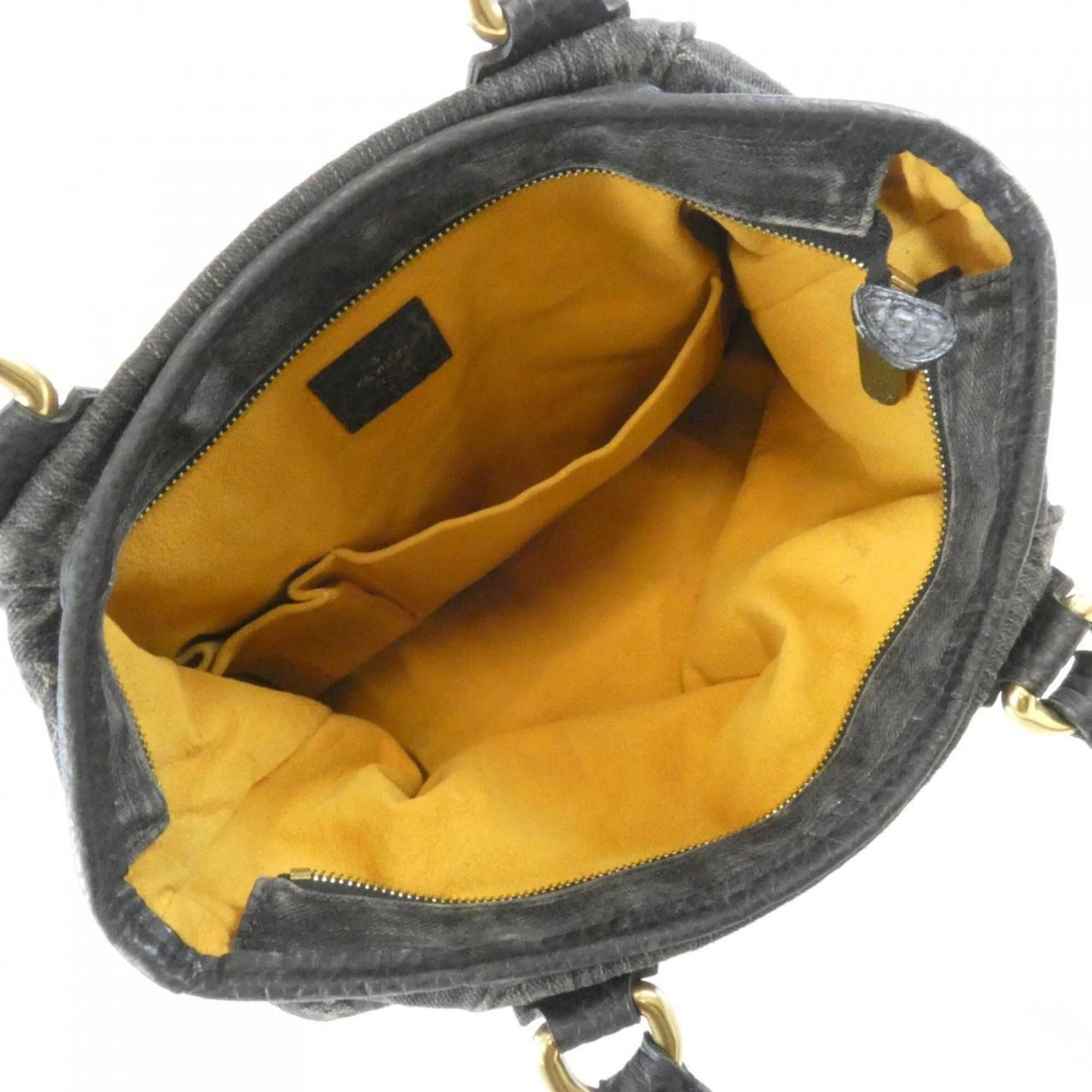 Denim Canvas Handbag (Pre-Owned) - Louis Vuitton - Modalova