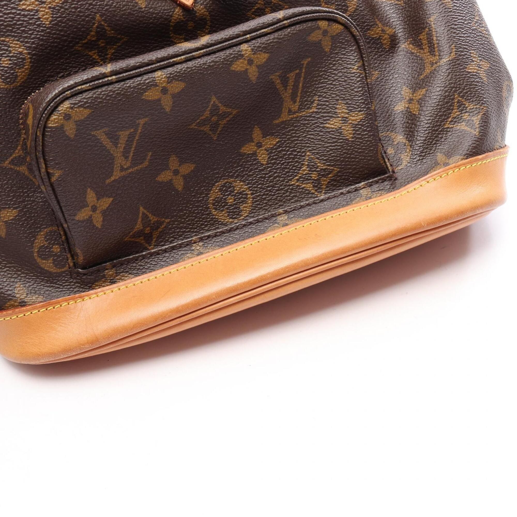 Coated Canvas Leather Backpack Handbag (Pre-Owned) - Louis Vuitton - Modalova