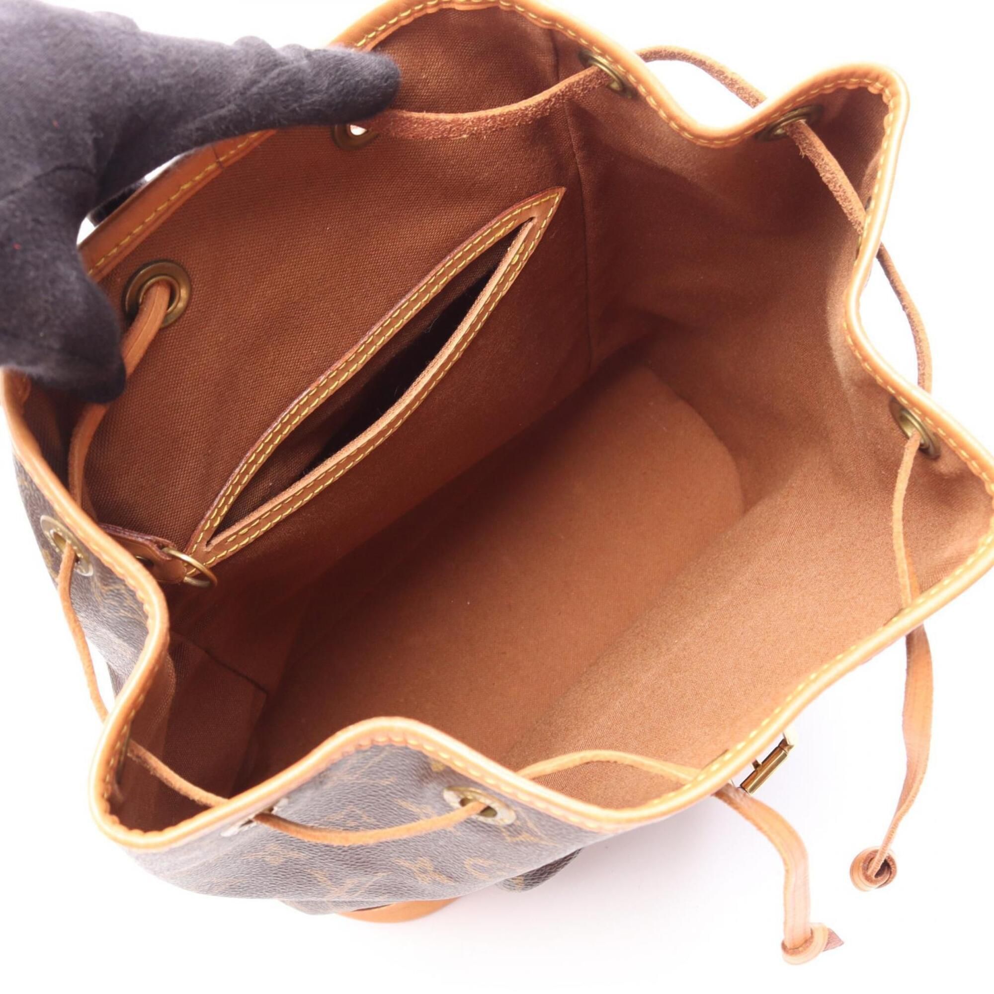 Coated Canvas Leather Backpack Handbag (Pre-Owned) - Louis Vuitton - Modalova