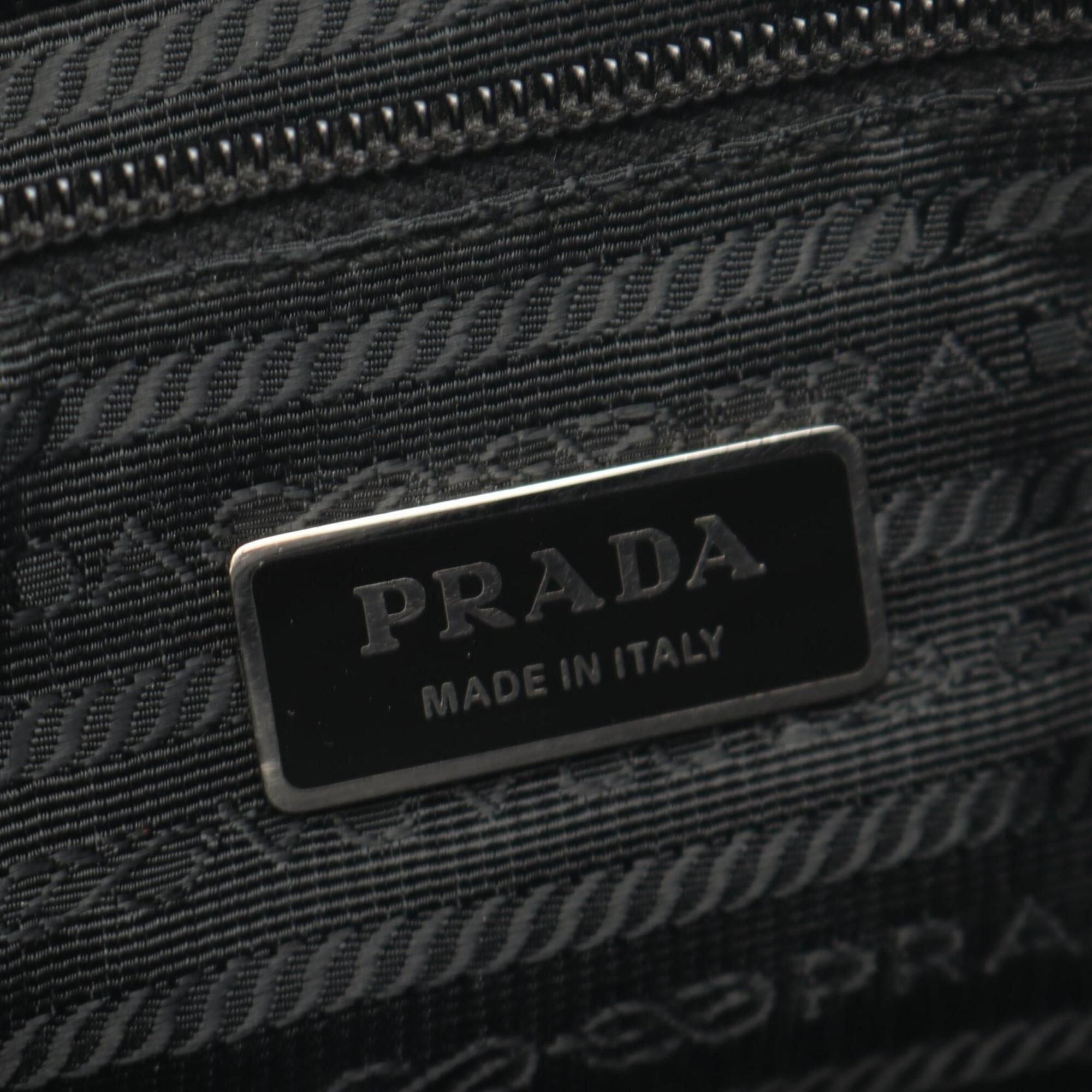 Nylon Leather Handbag Shoulder Bag (Pre-Owned) - Prada - Modalova