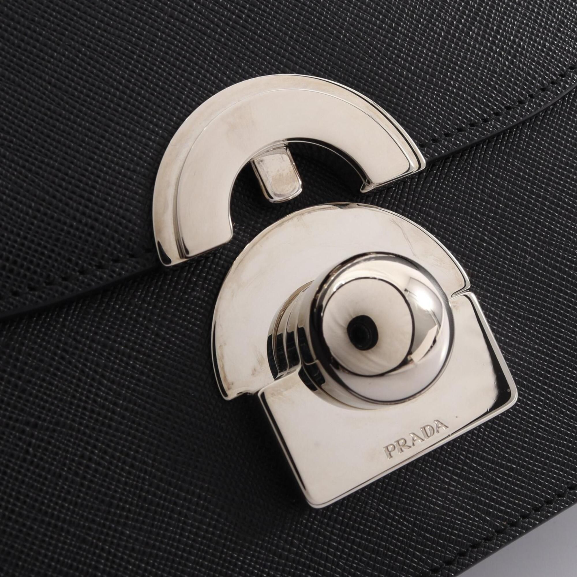 Leather Handbag (Pre-Owned) - Prada - Modalova
