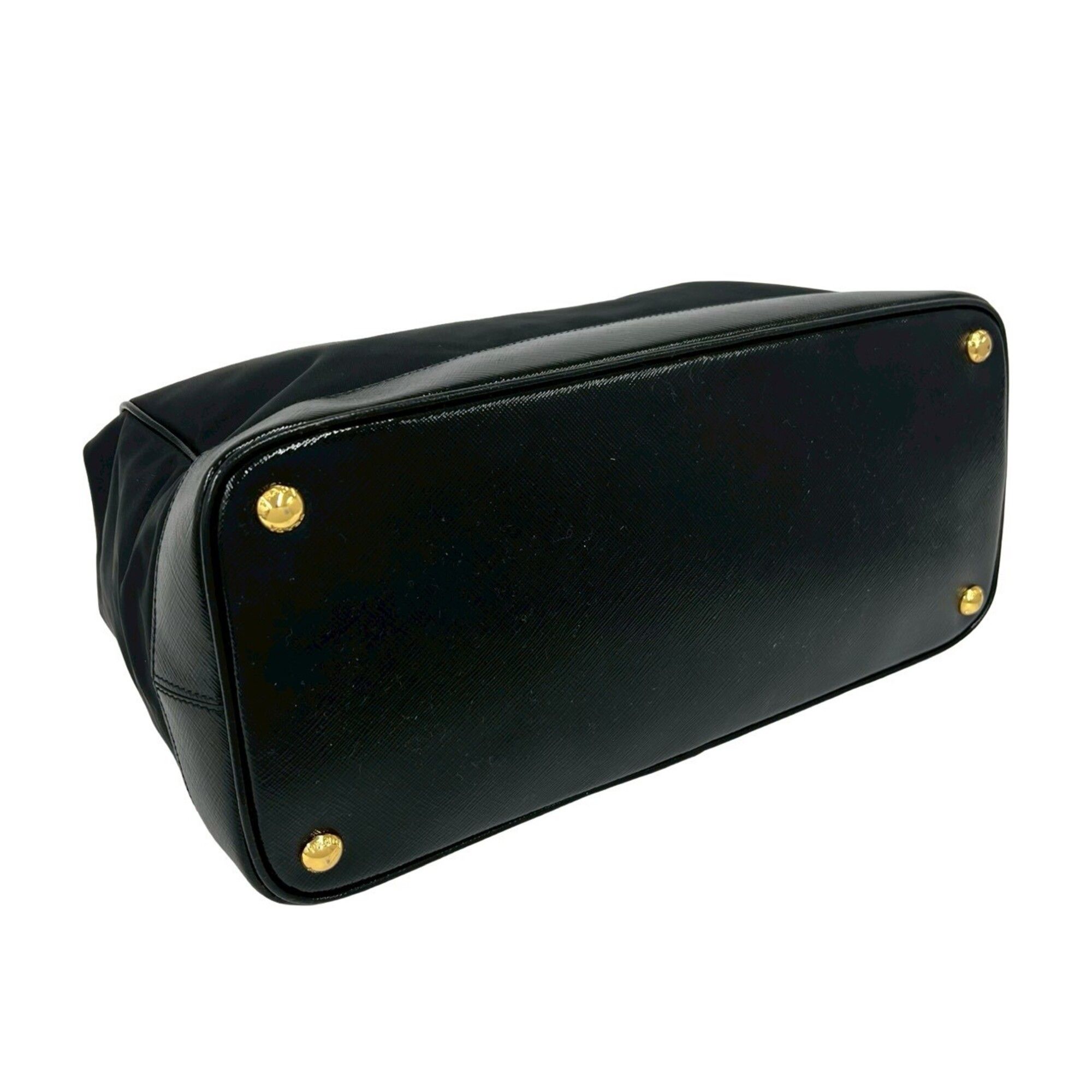 Nylon Leather Handbag (Pre-Owned) - Prada - Modalova
