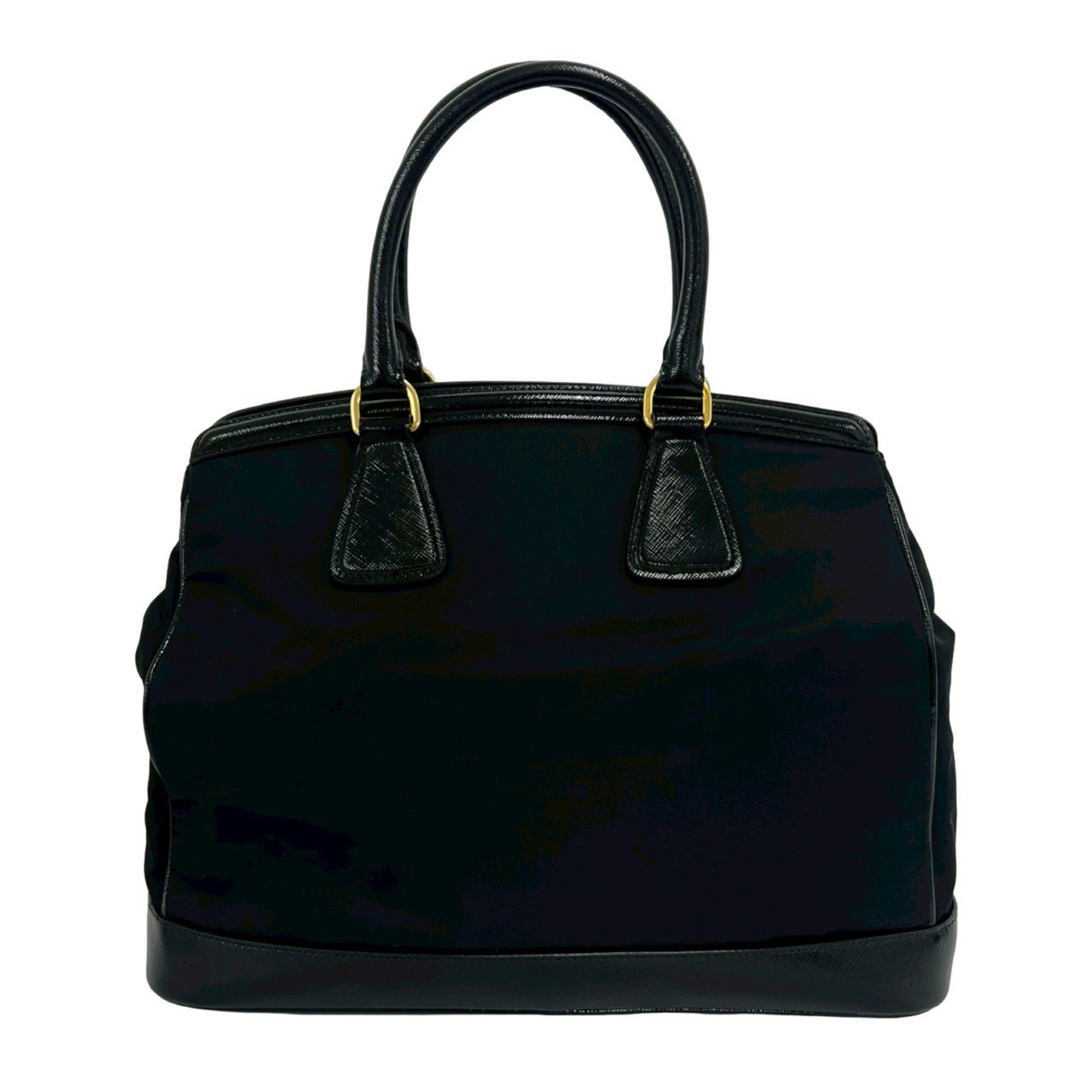 Nylon Leather Handbag (Pre-Owned) - Prada - Modalova