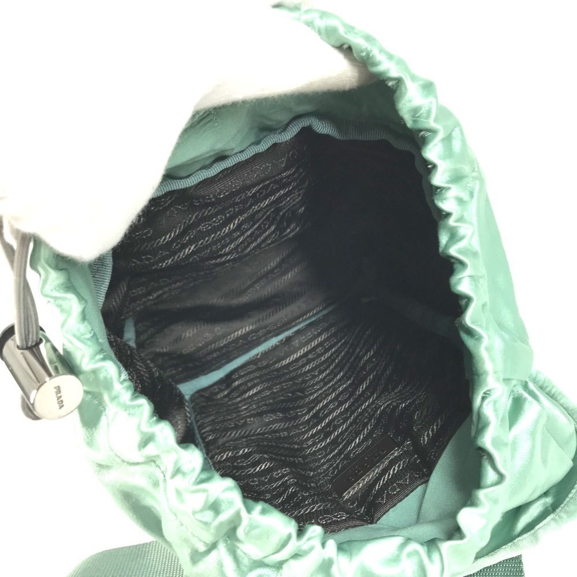 Satin Backpack (Pre-Owned) - Prada - Modalova