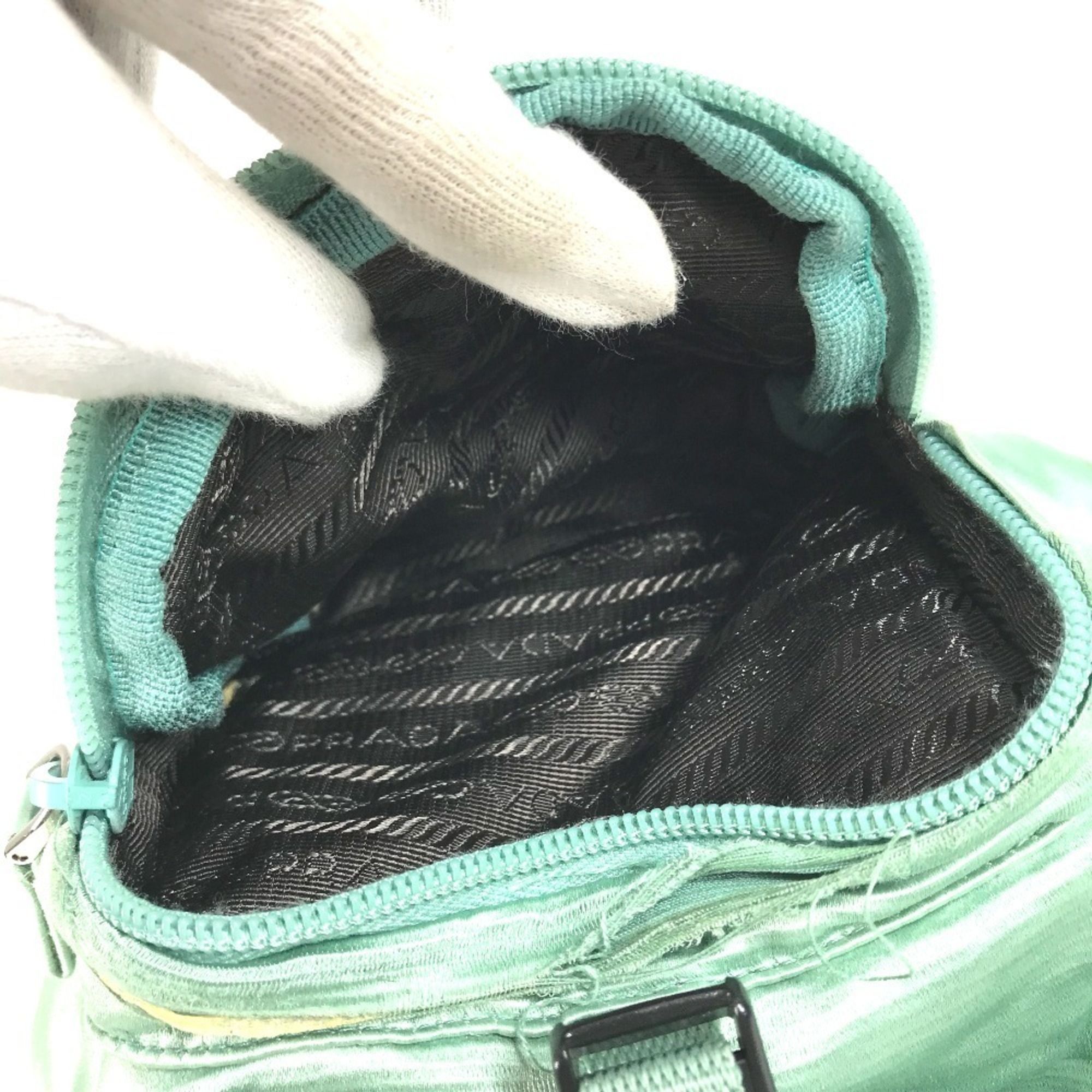 Satin Backpack (Pre-Owned) - Prada - Modalova