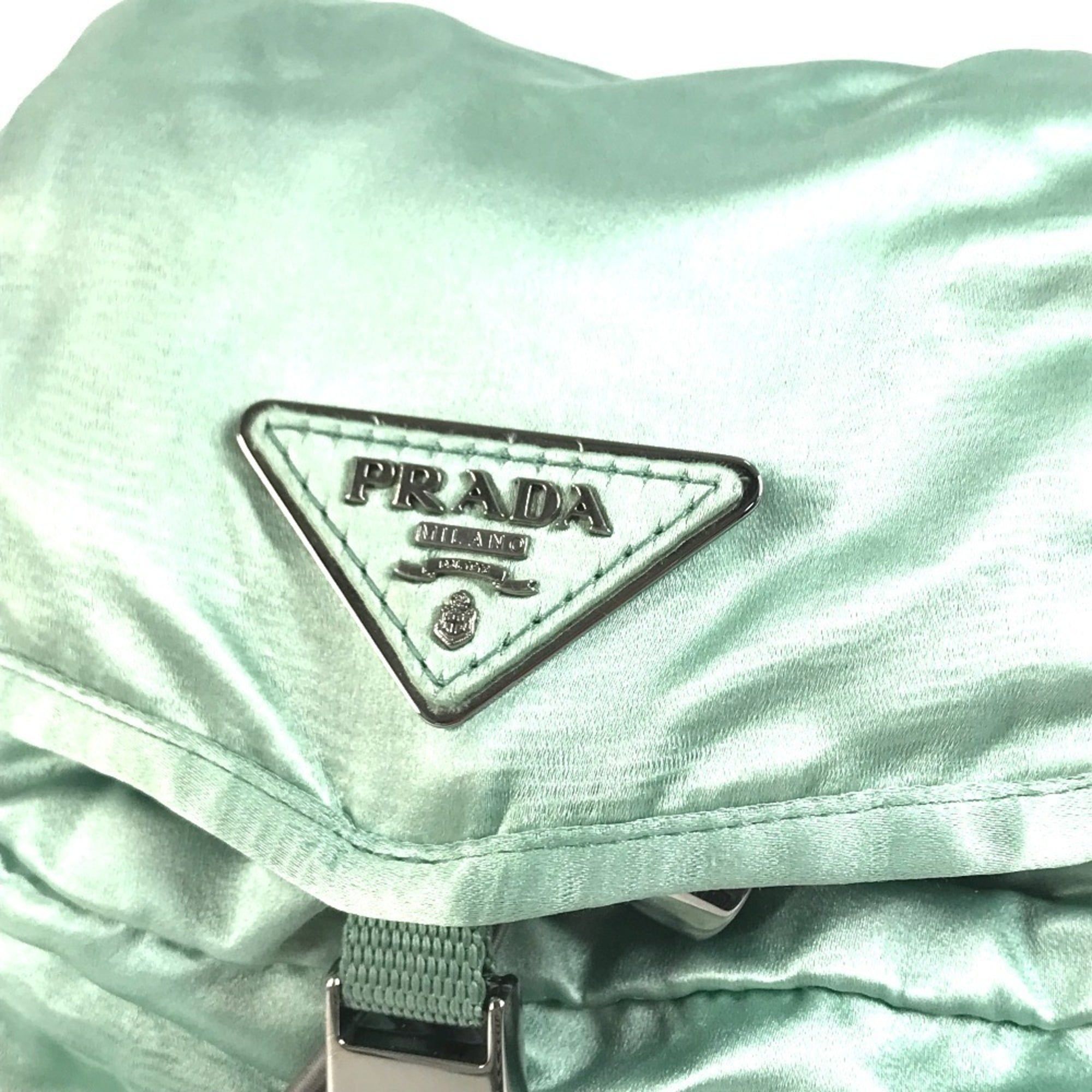 Satin Backpack (Pre-Owned) - Prada - Modalova